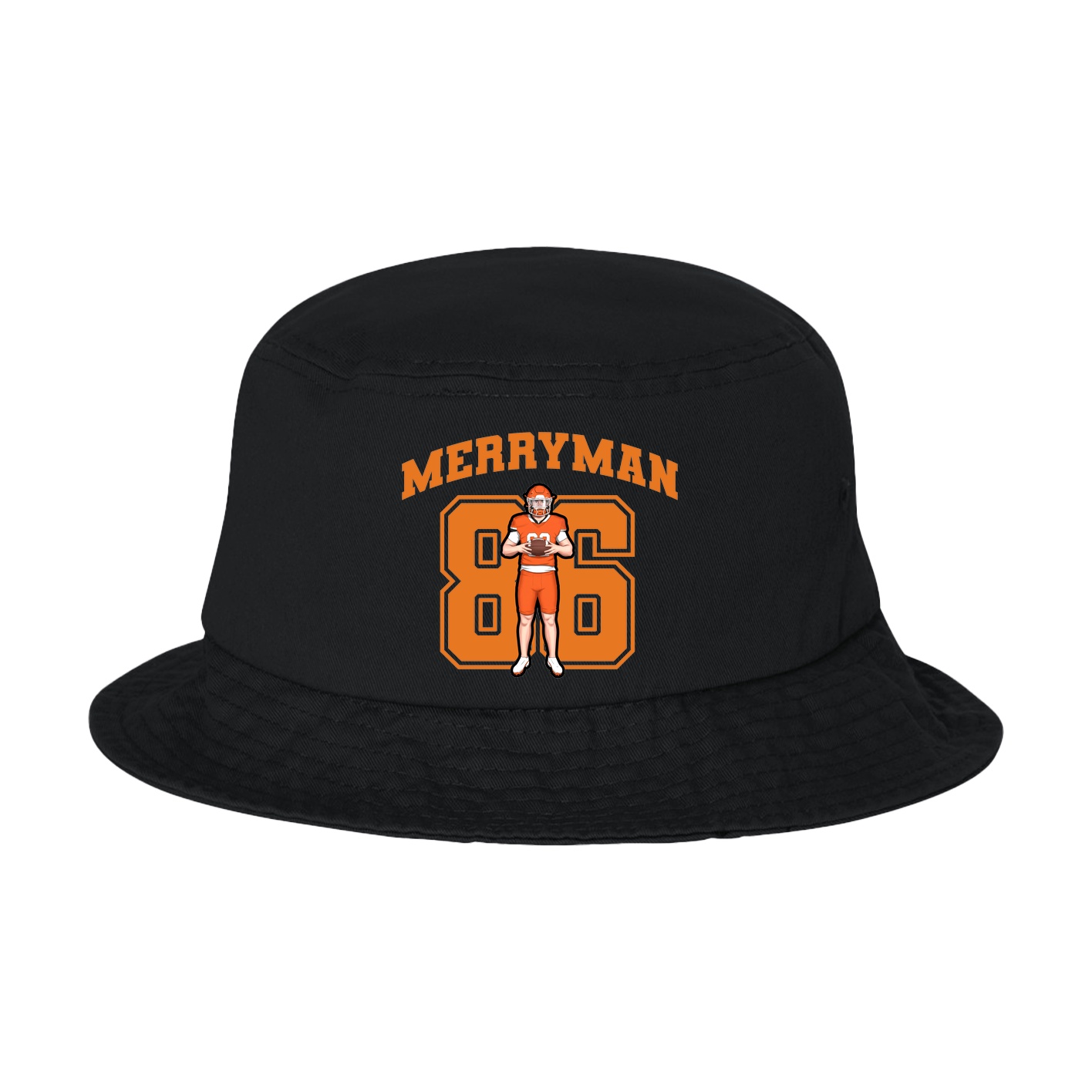 Bucket Cap — Number in Black