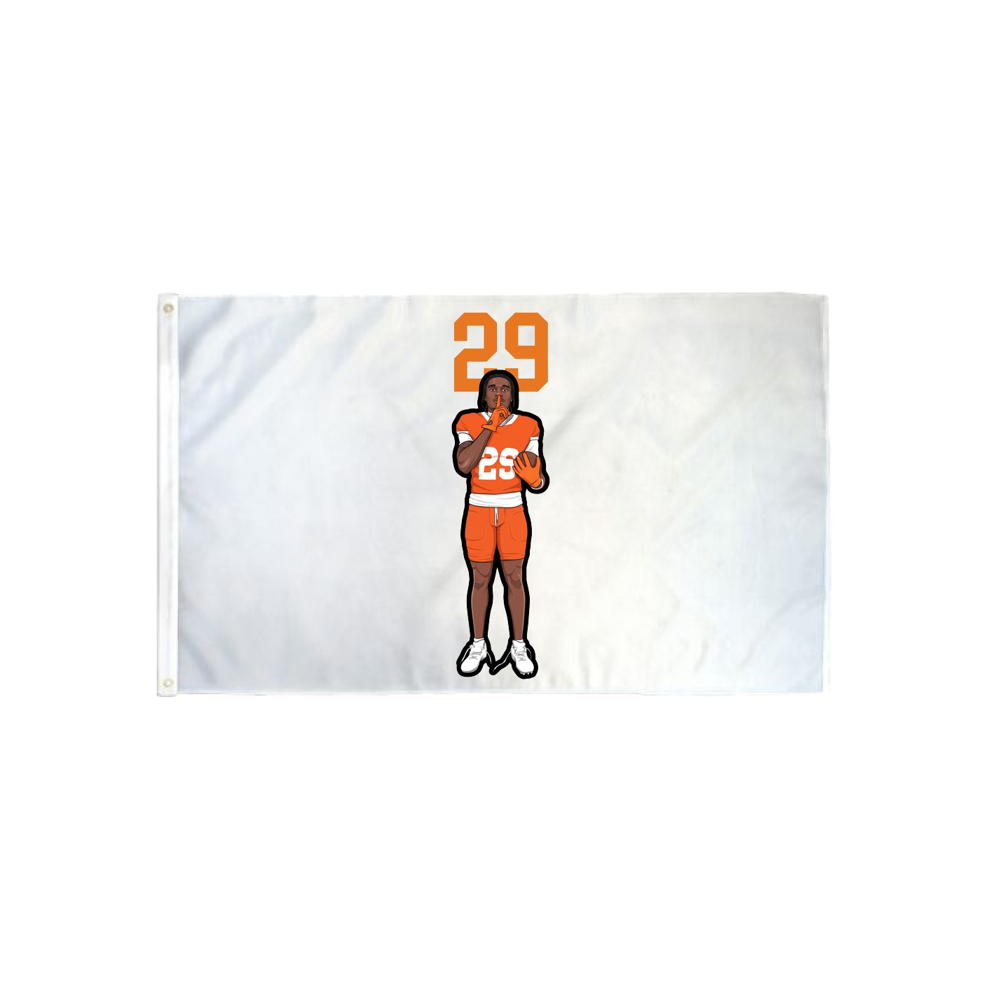 3x5 Flag — Number Top in Classic