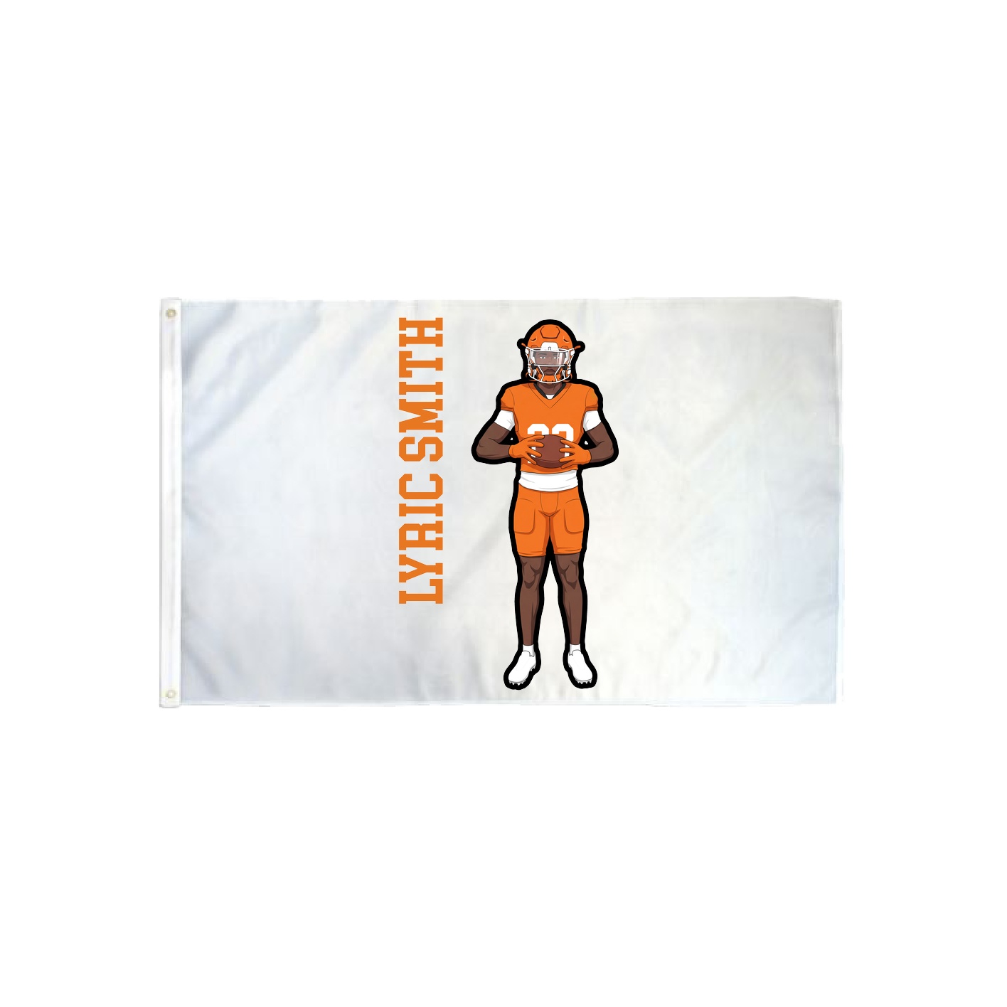 3x5 Flag — Name Vertical in Classic