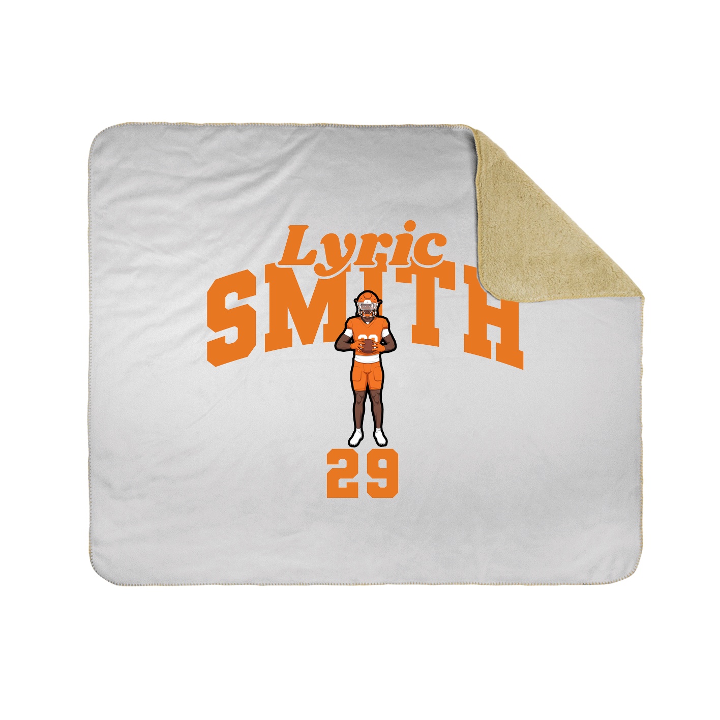 Throw Blanket — Signature Arch in White