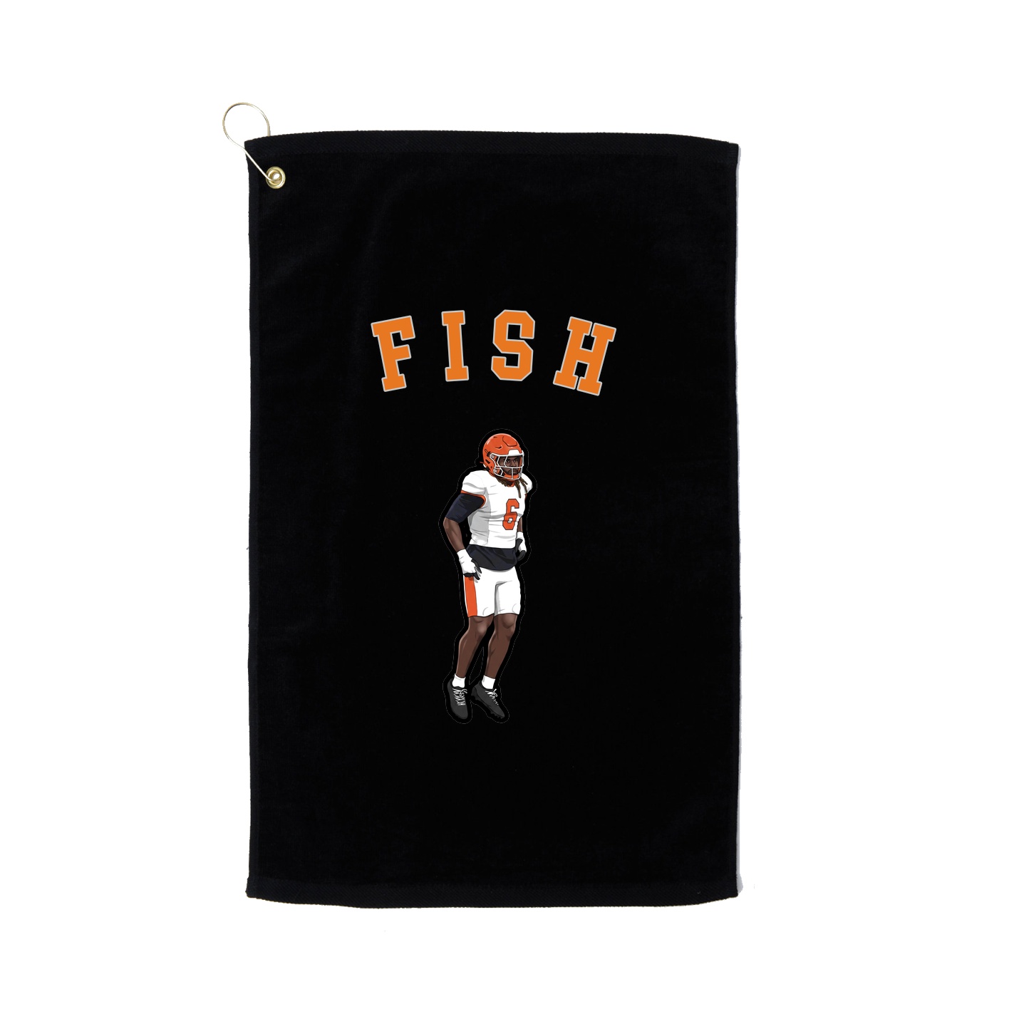 Golf Towel — Shirsey Arch in Black