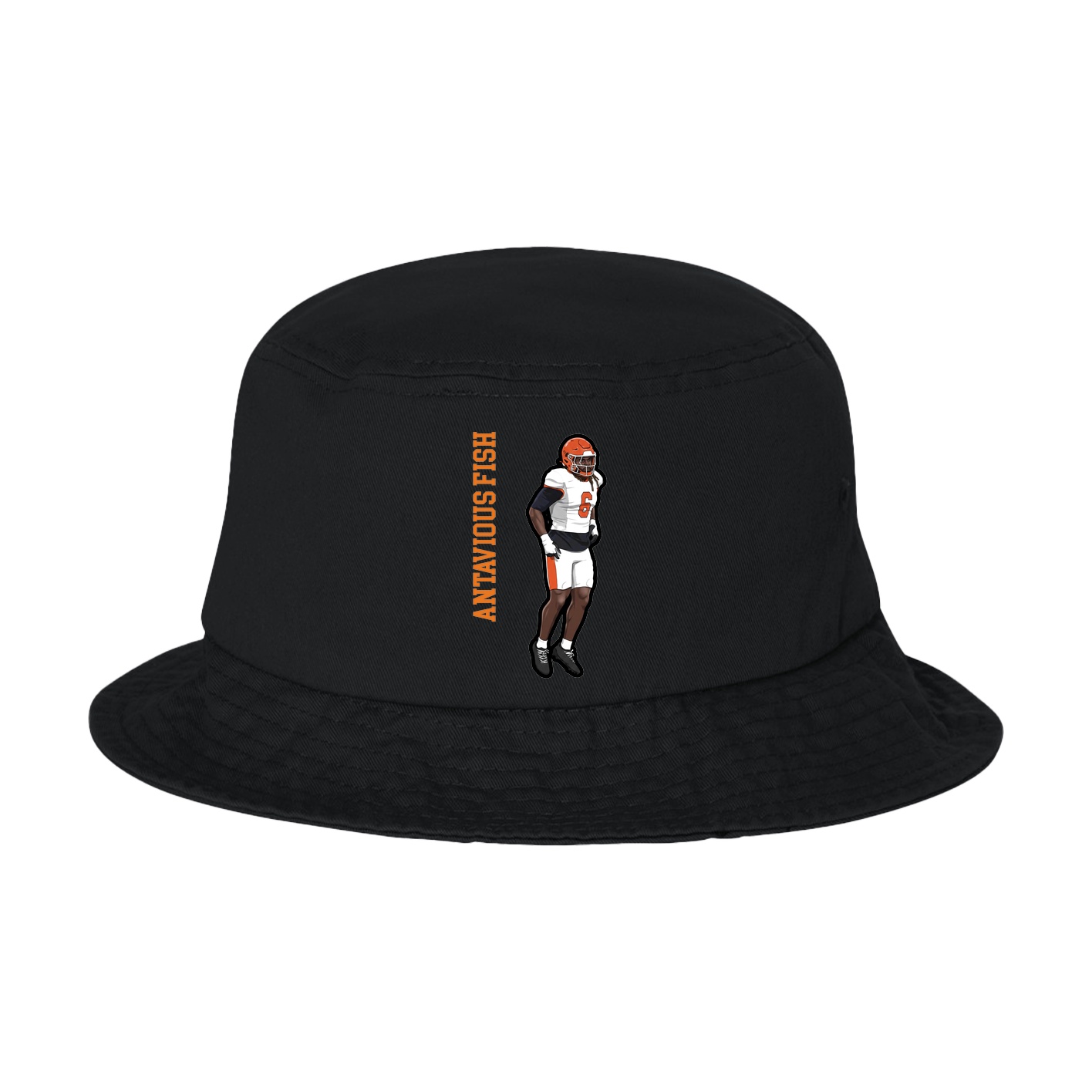 Bucket Cap — Name Vertical in Black