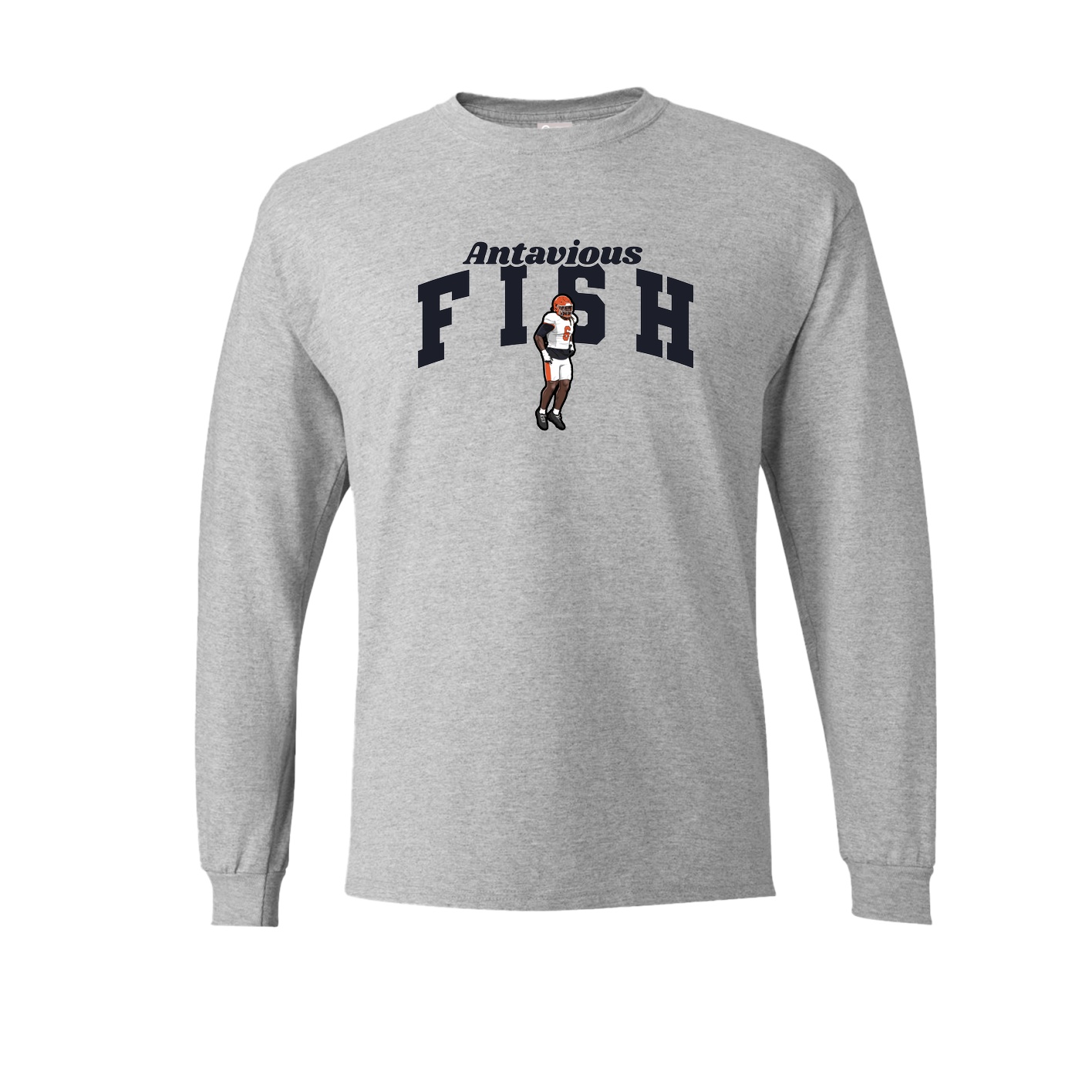 Long Sleeve Tee — Signature Arch in Grey