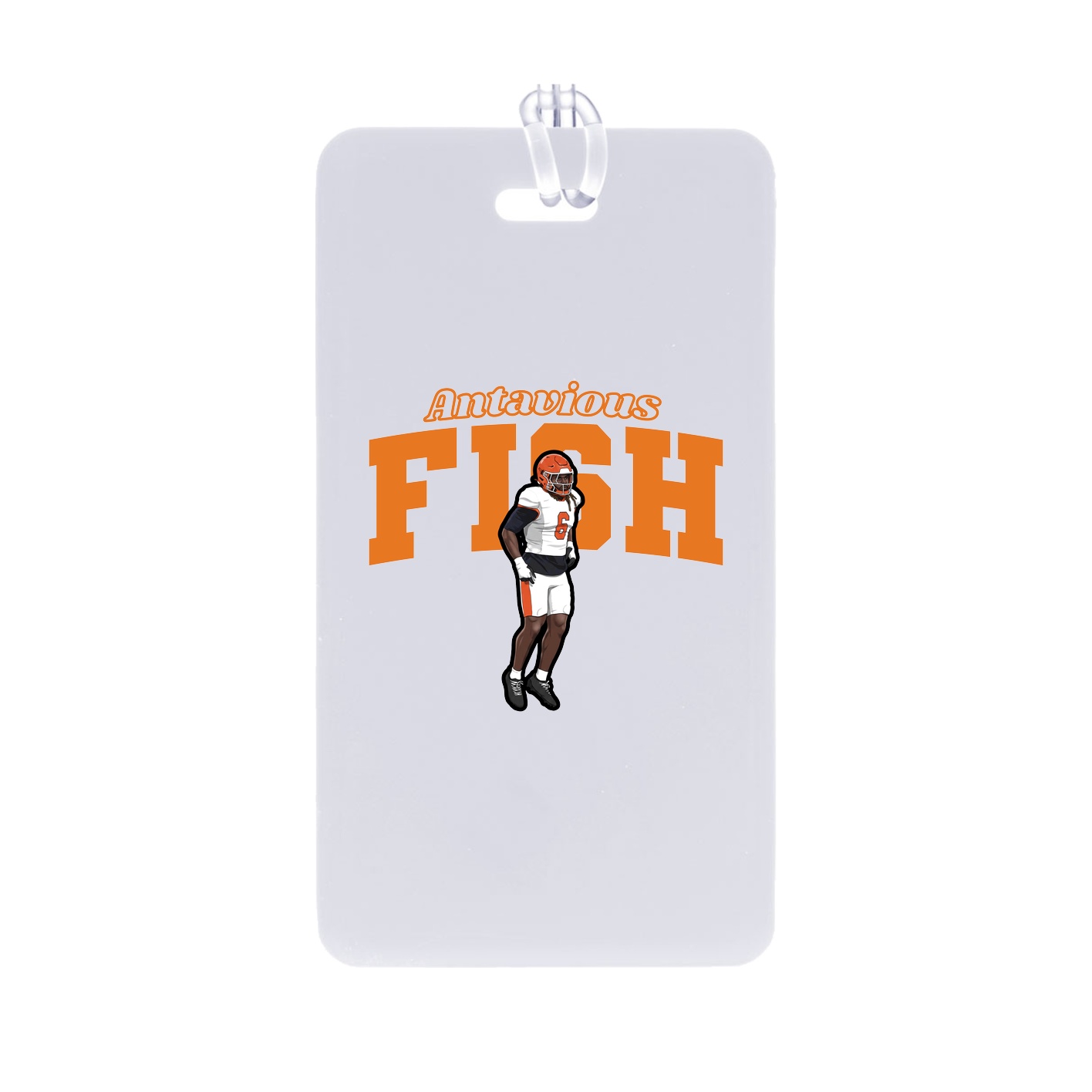 Bag Tag — Name Arch in Classic