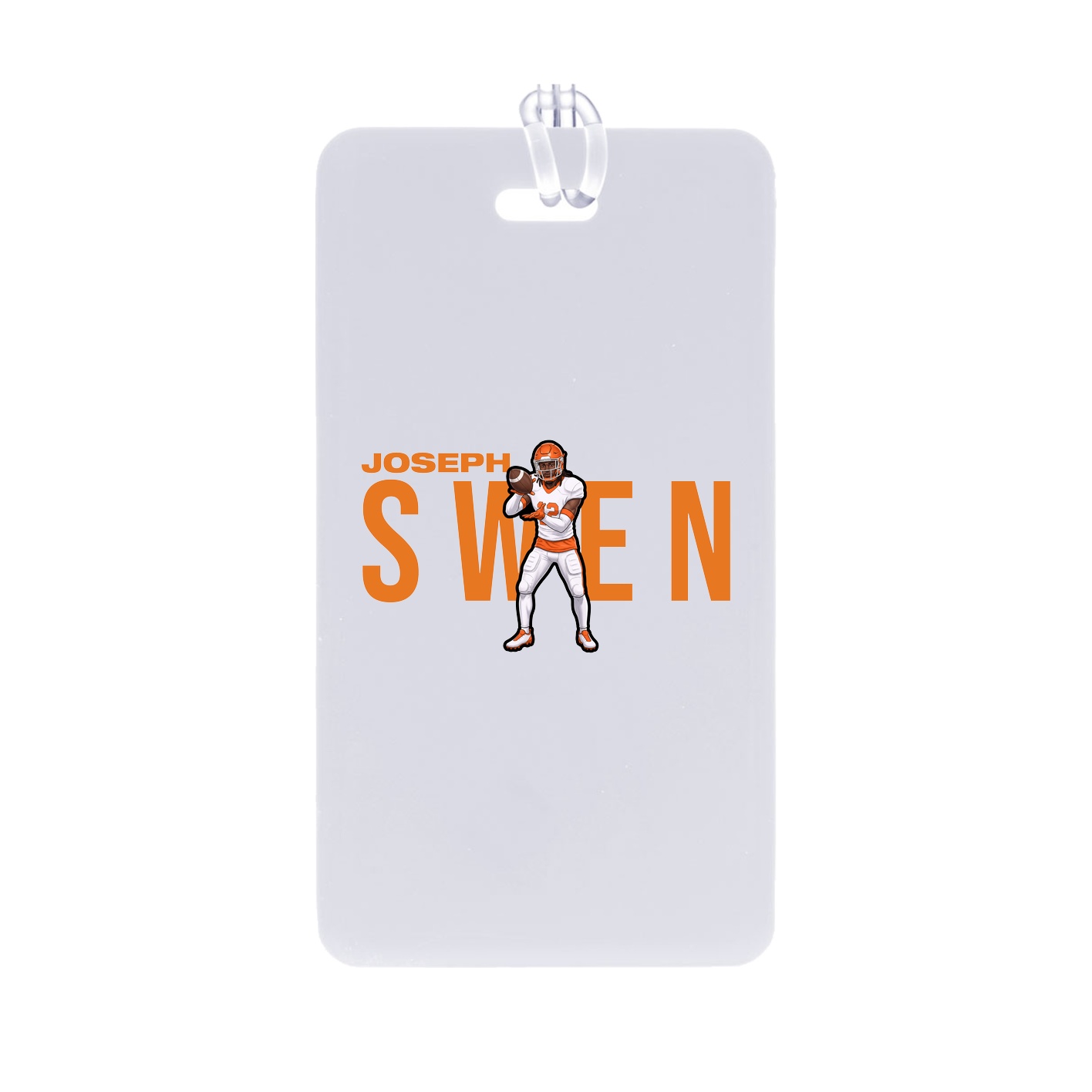 Bag Tag — Player Name in Classic
