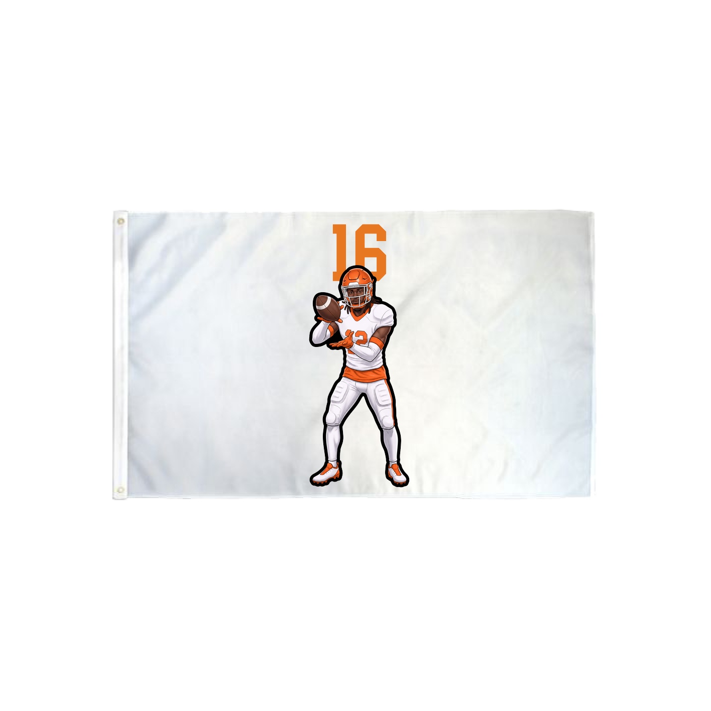 3x5 Flag — Number Top in Classic