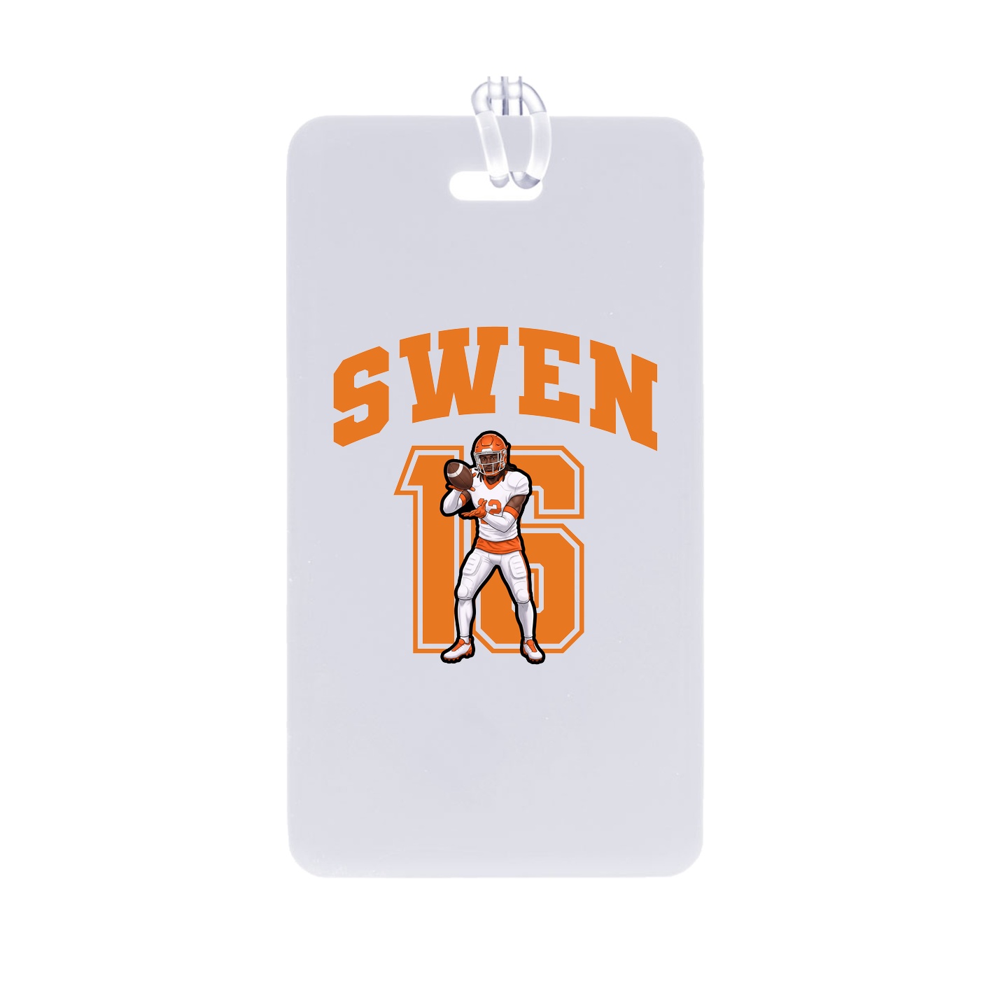 Bag Tag — Number in Classic