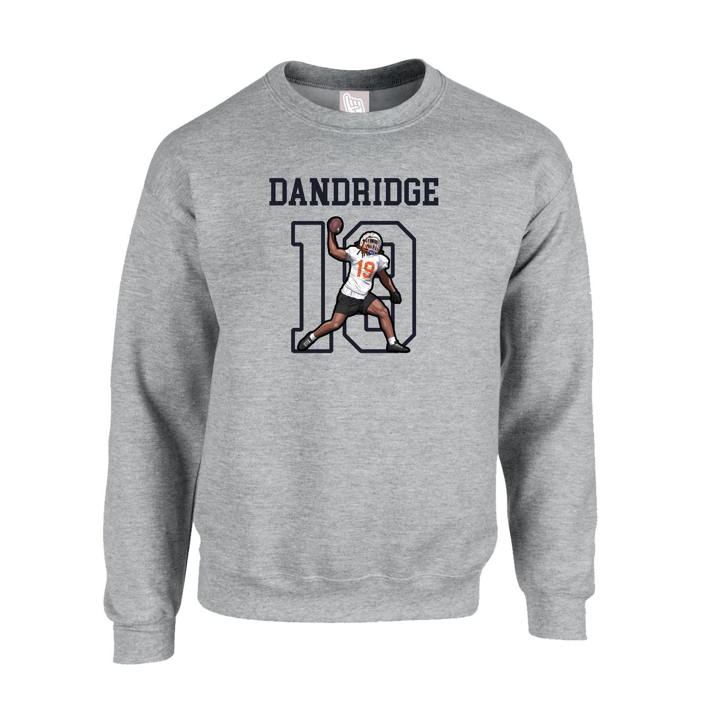 Fleece Crew — Shirsey in Grey