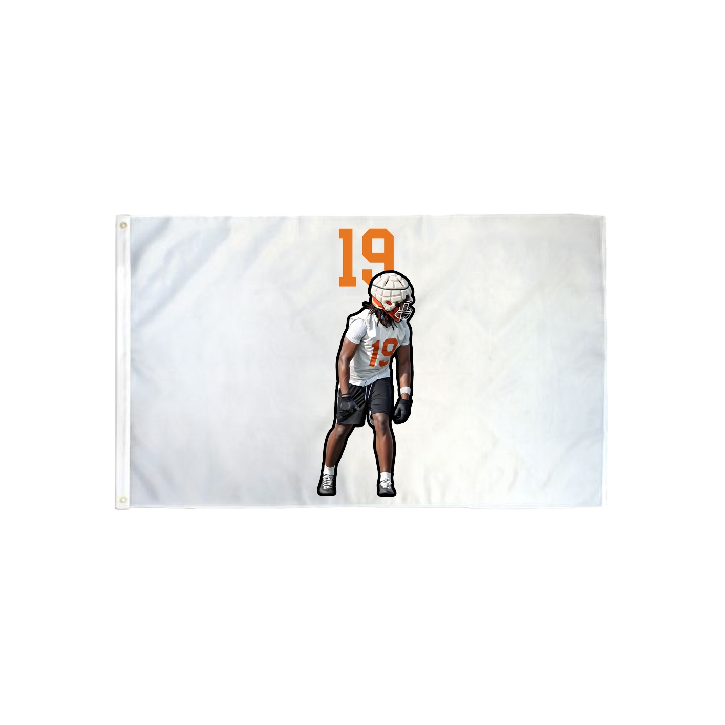 3x5 Flag — Number Top in Classic