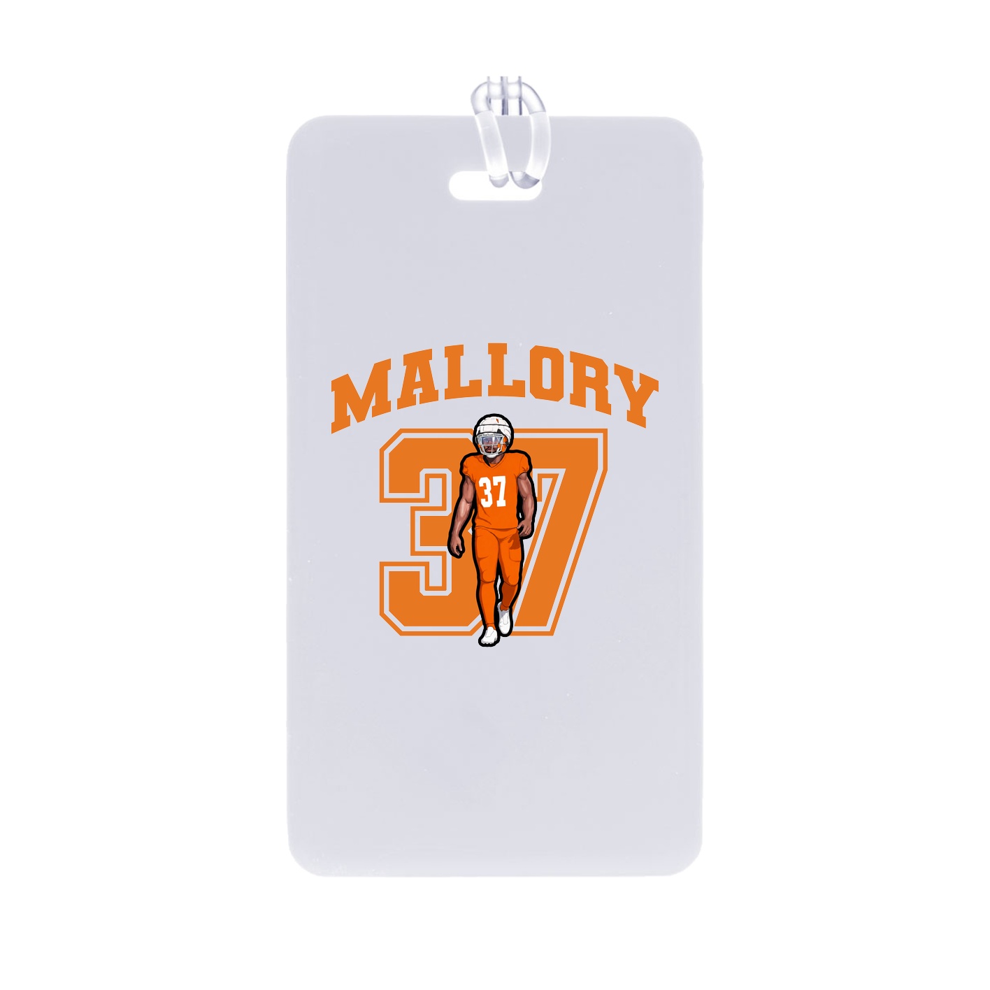 Bag Tag — Number in Classic