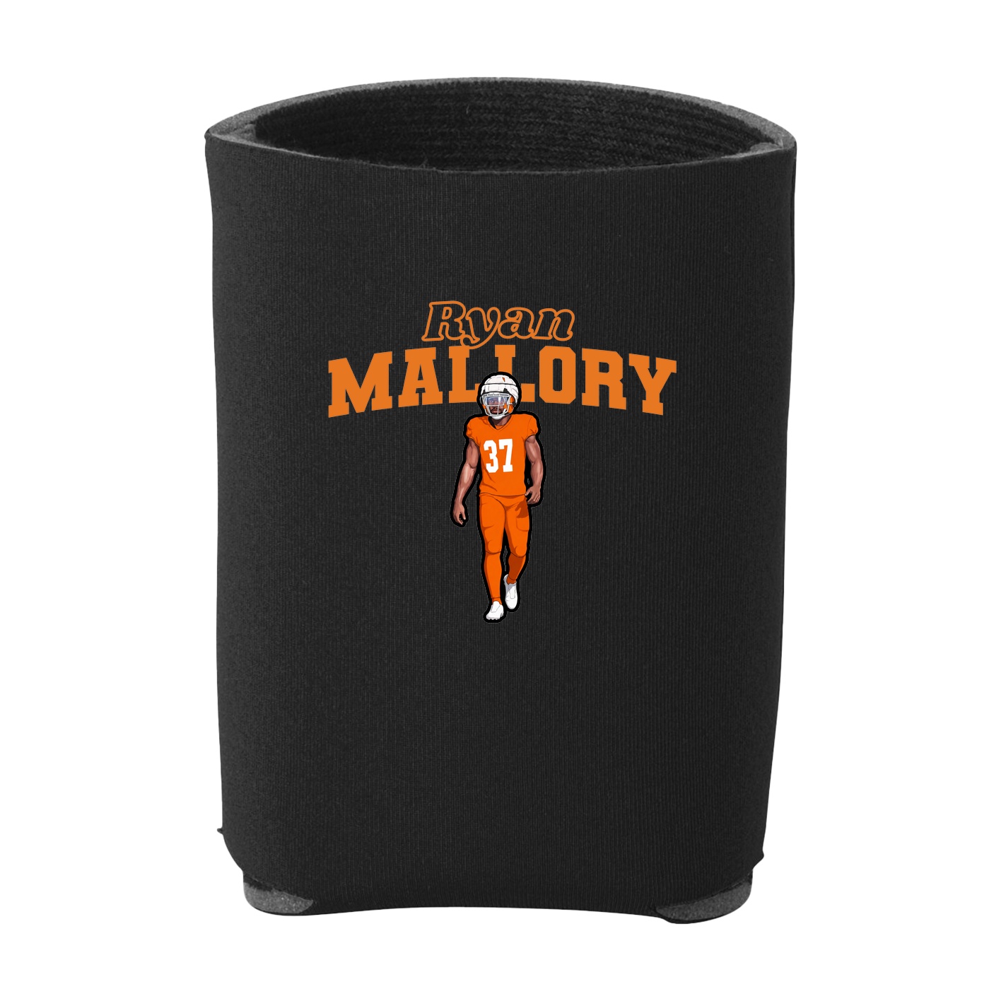 Can Holder — Name Arch in Black