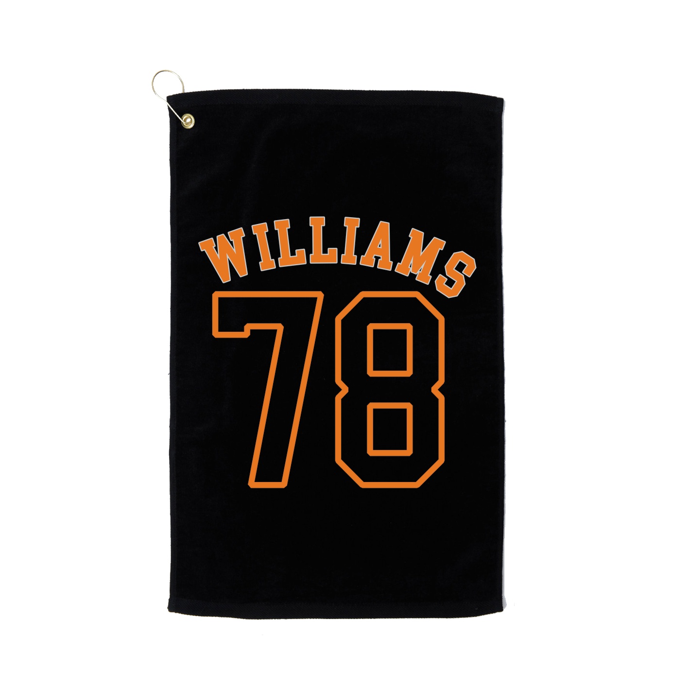 Golf Towel — Shirsey Arch in Black