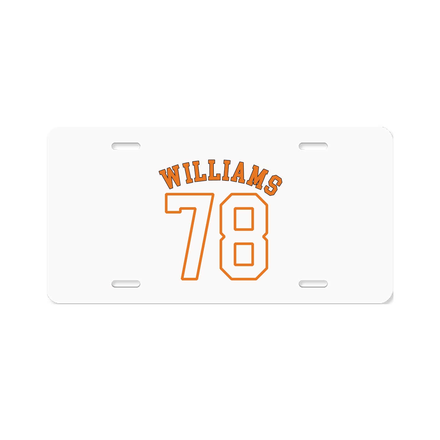 License Plate — Shirsey Arch in Classic