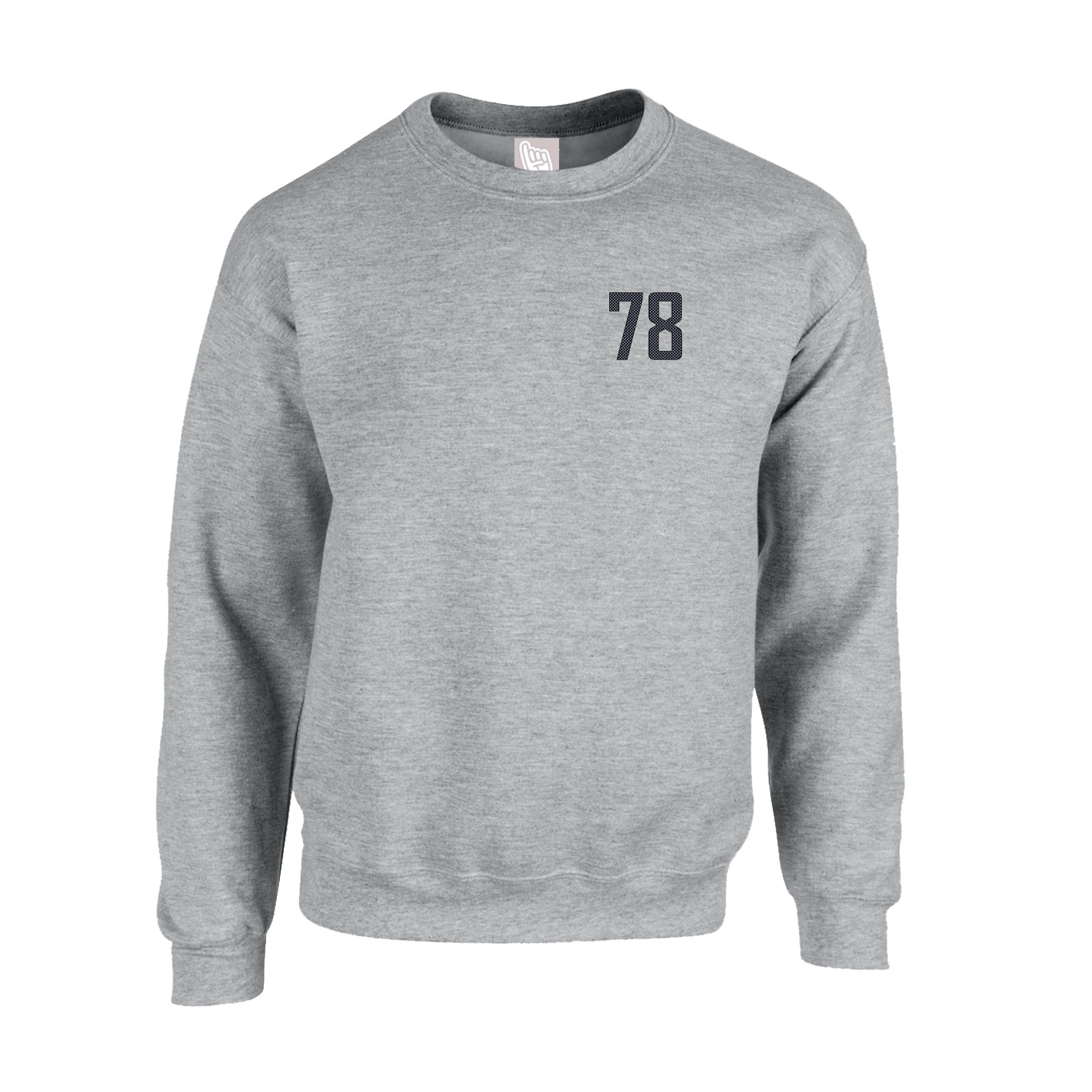 Fleece Crew — Front Shirsy in Grey