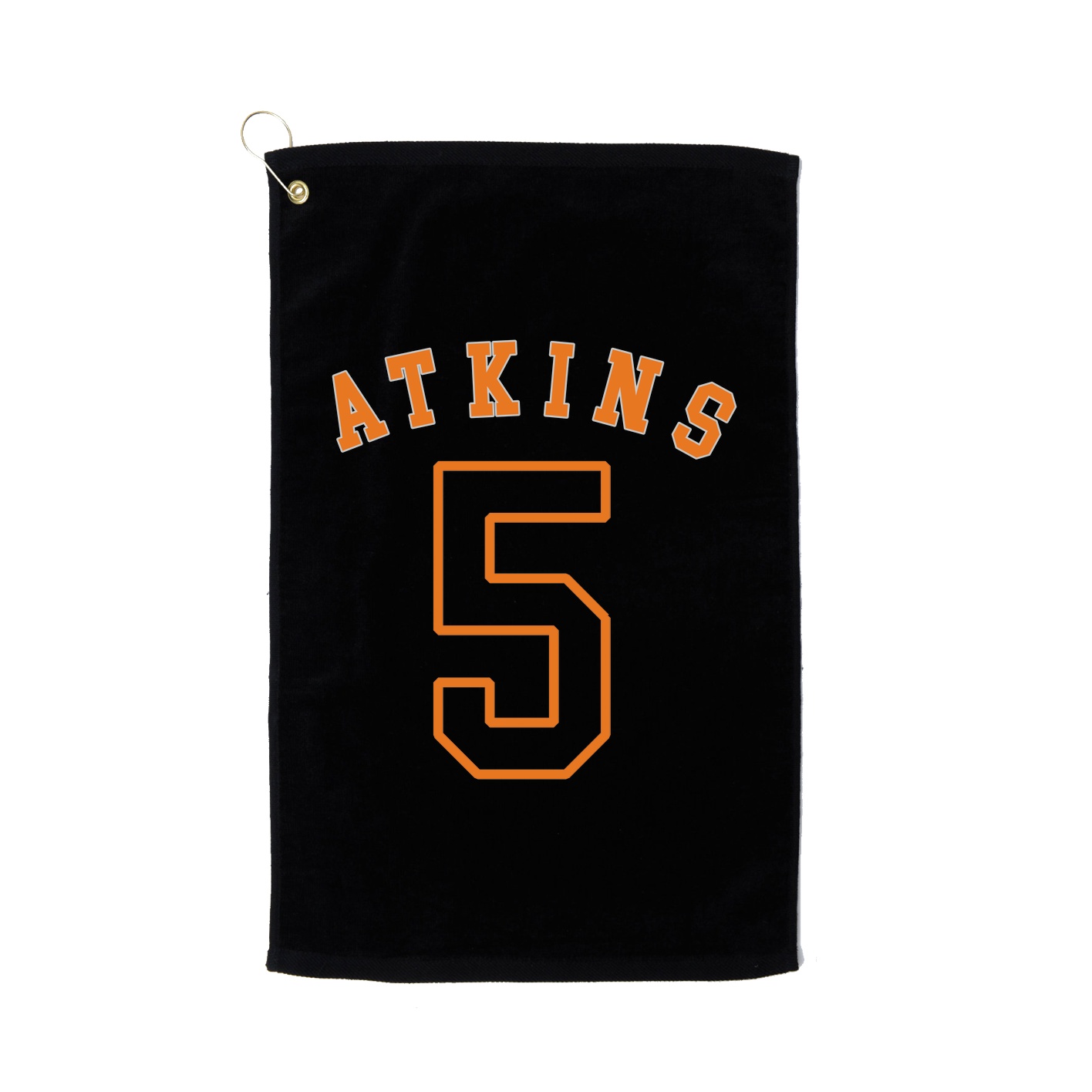 Golf Towel — Shirsey Arch in Black
