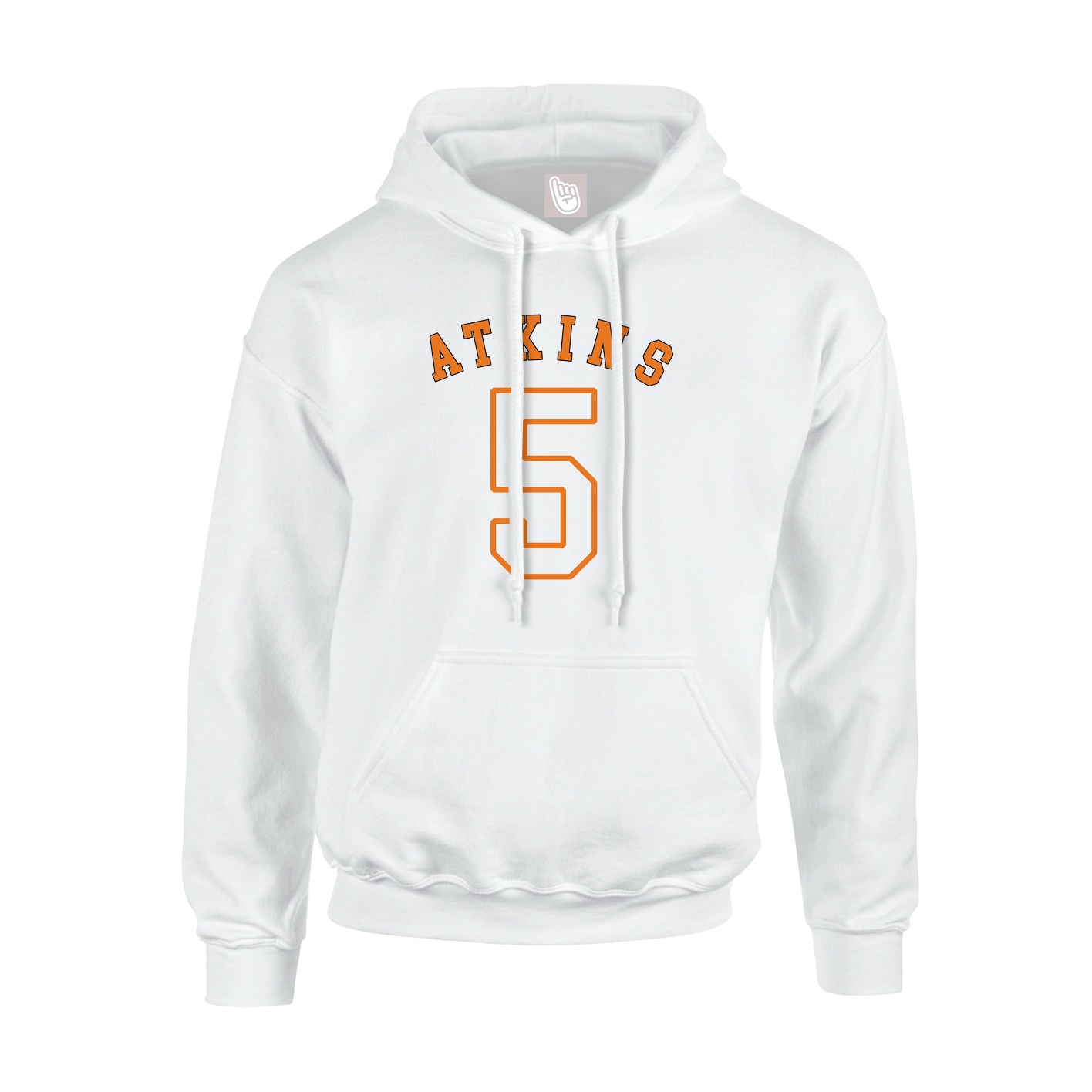 Youth Hoodie — Shirsey Arch in White
