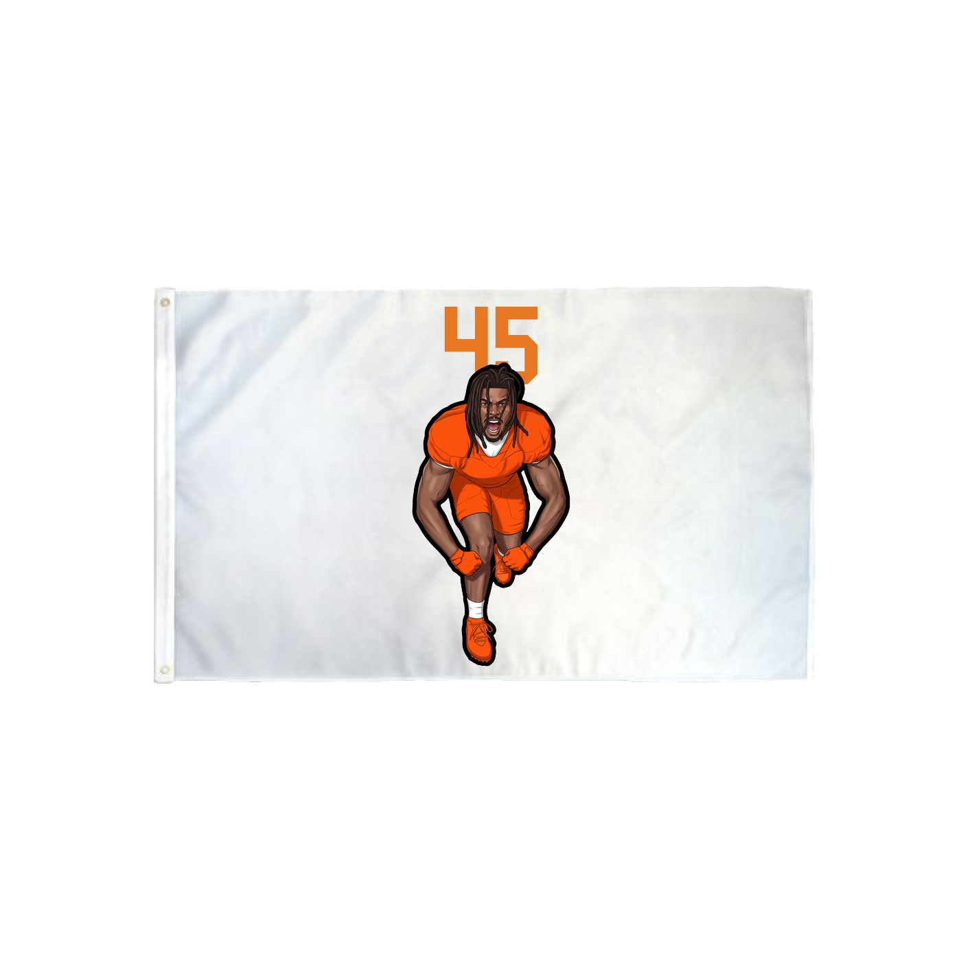 3x5 Flag — Number Top in Classic