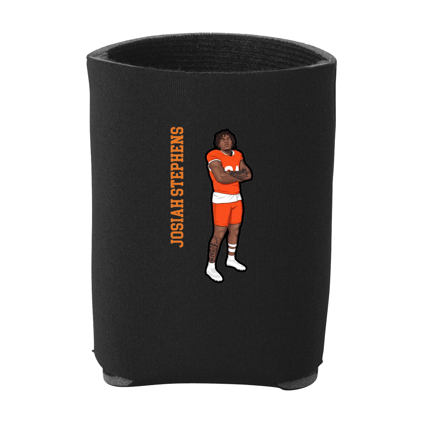 Can Holder — Name Vertical in Black