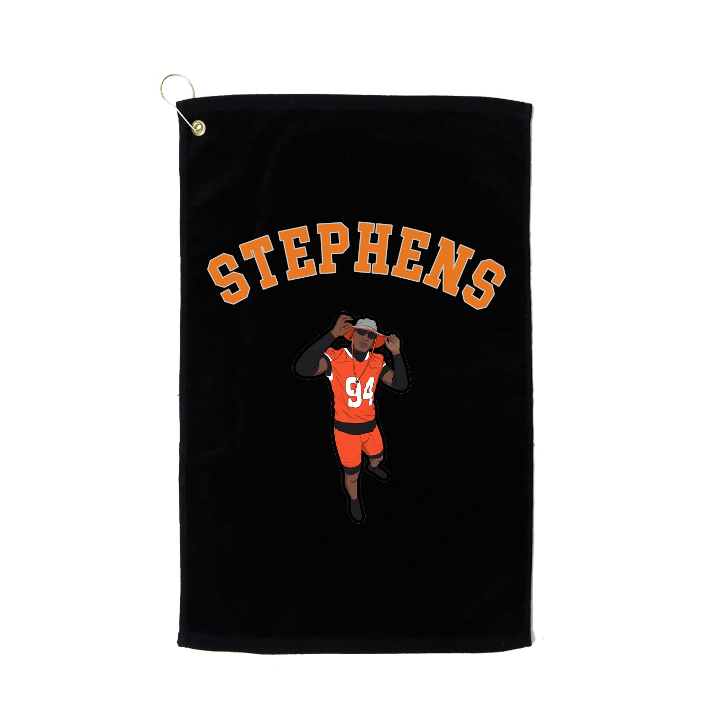 Golf Towel — Shirsey Arch in Black