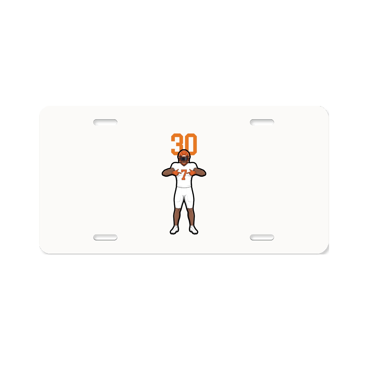 Aluminum License Plate