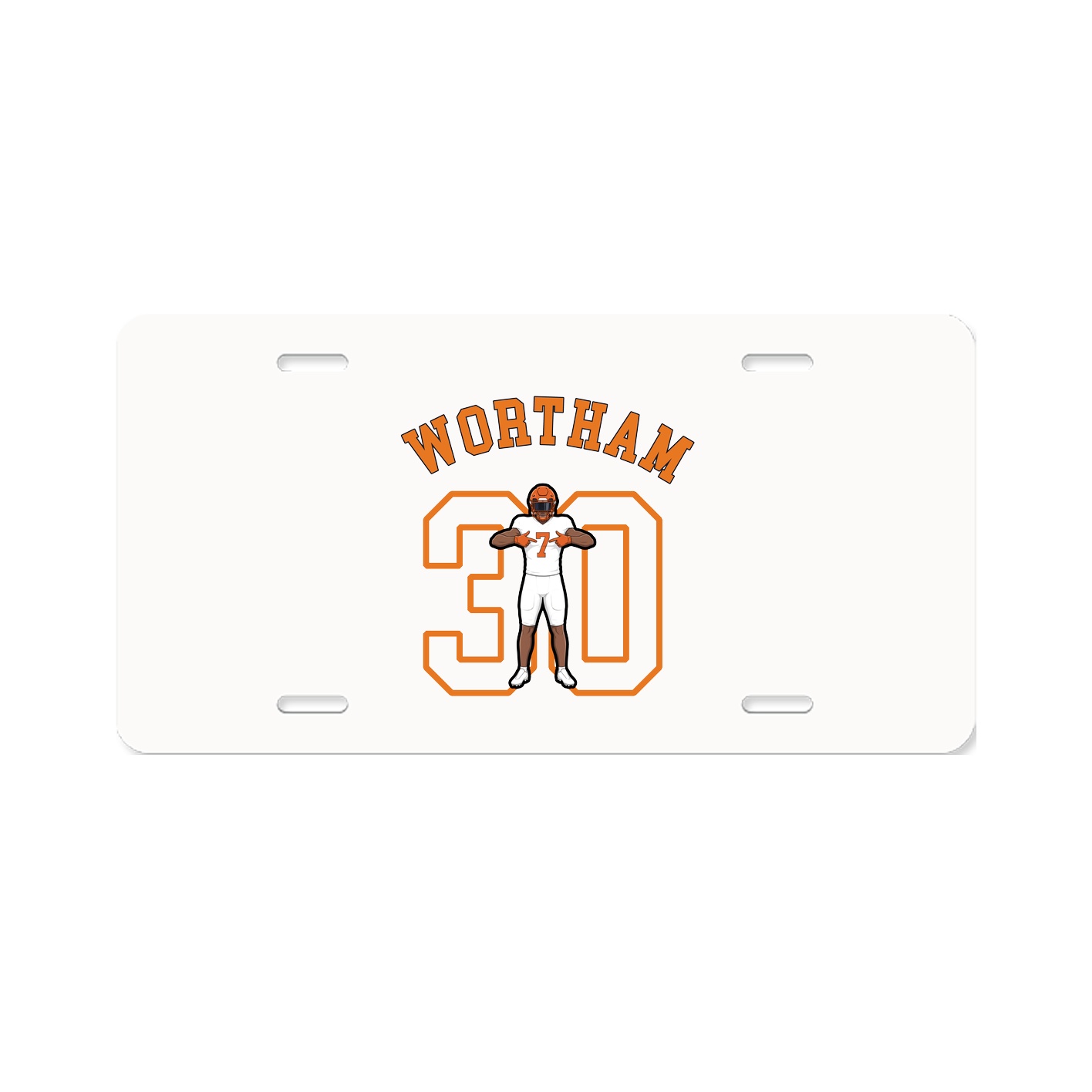 Aluminum License Plate