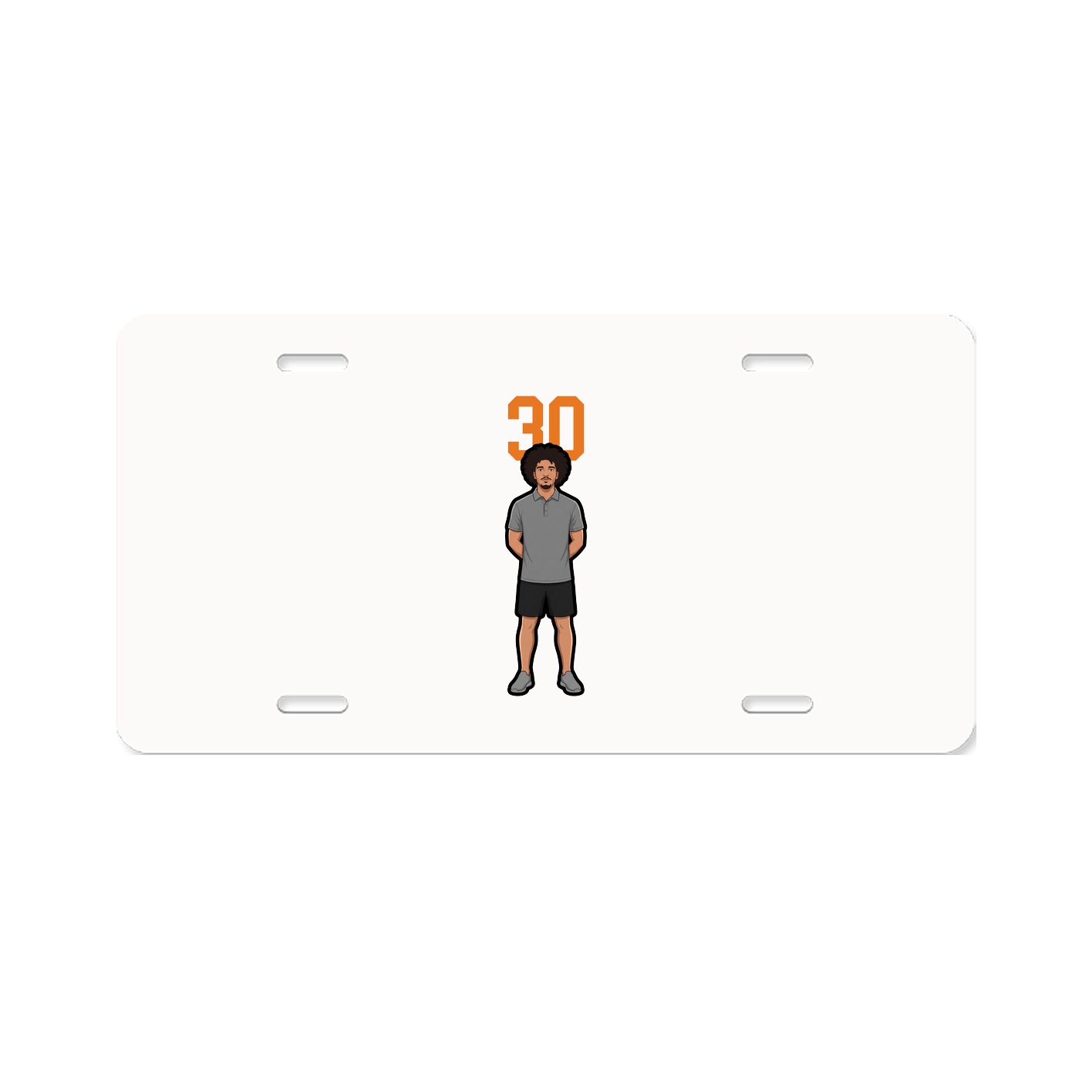 Aluminum License Plate