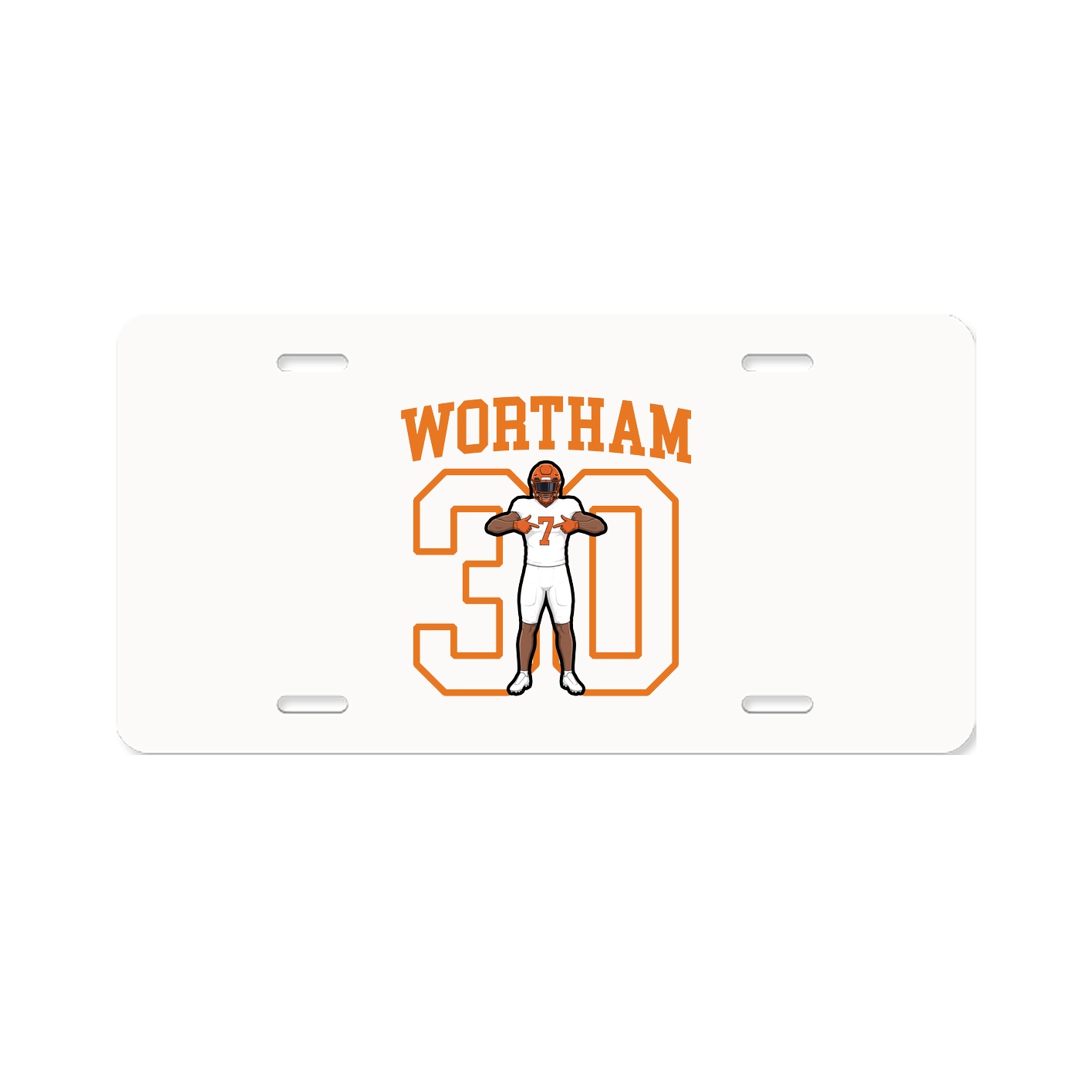 Aluminum License Plate