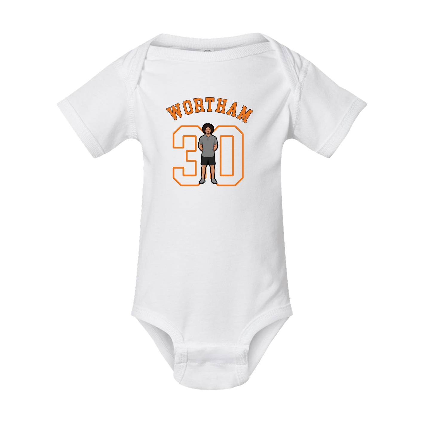 Baby Onesie — Shirsey Arch in White