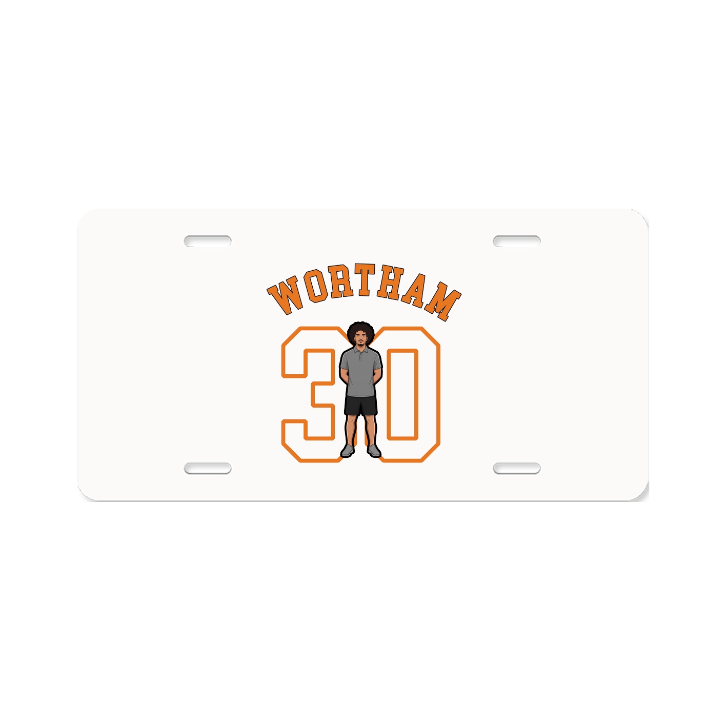 Aluminum License Plate