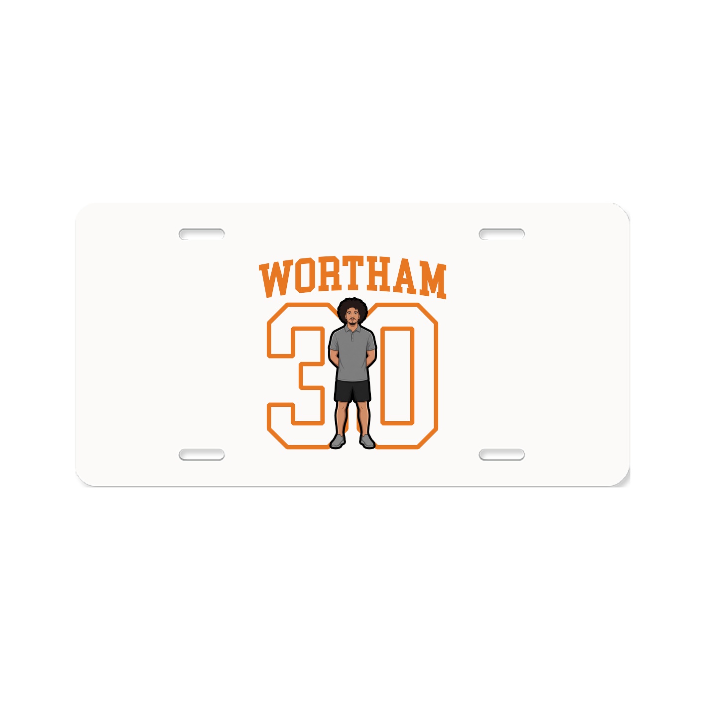 Aluminum License Plate