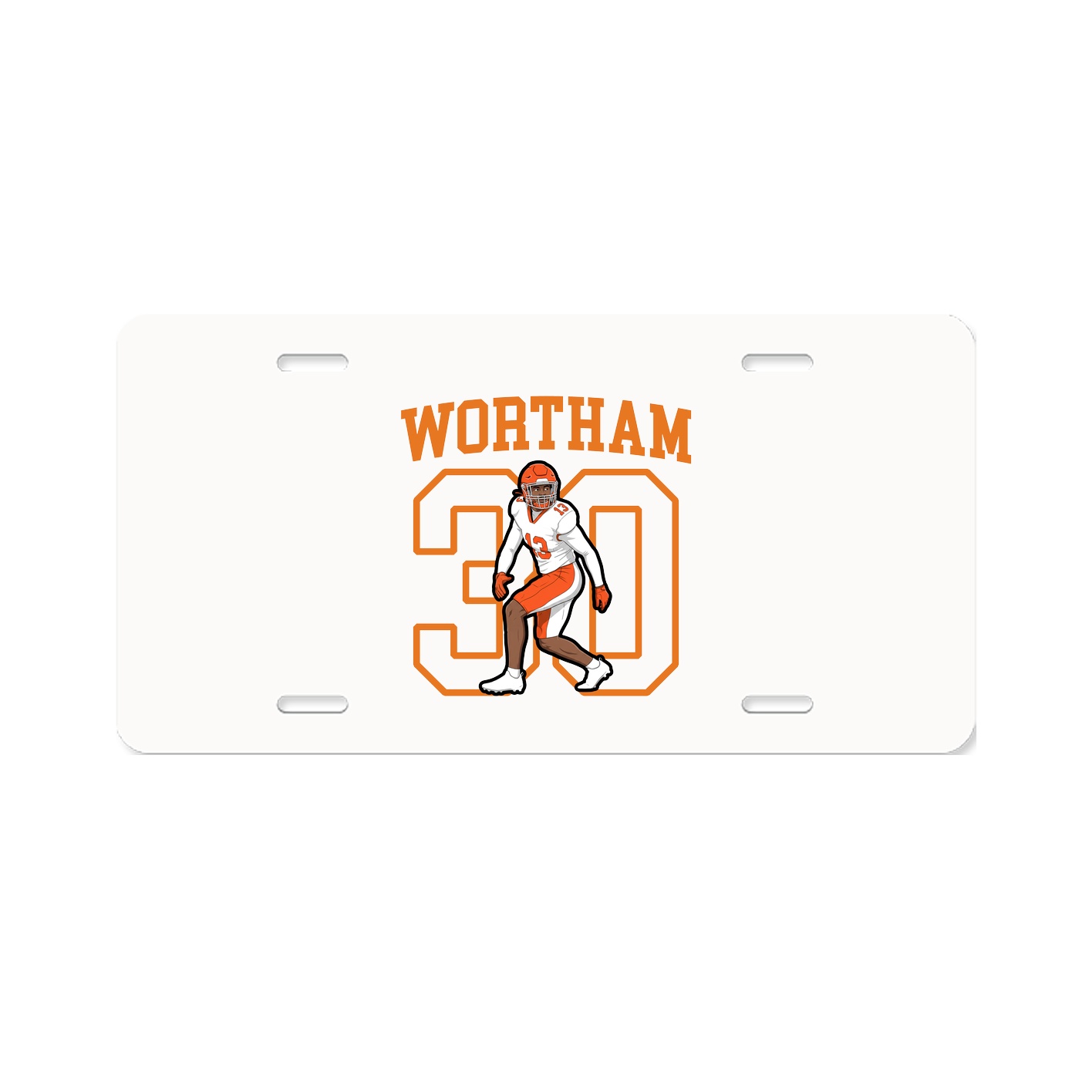 Aluminum License Plate