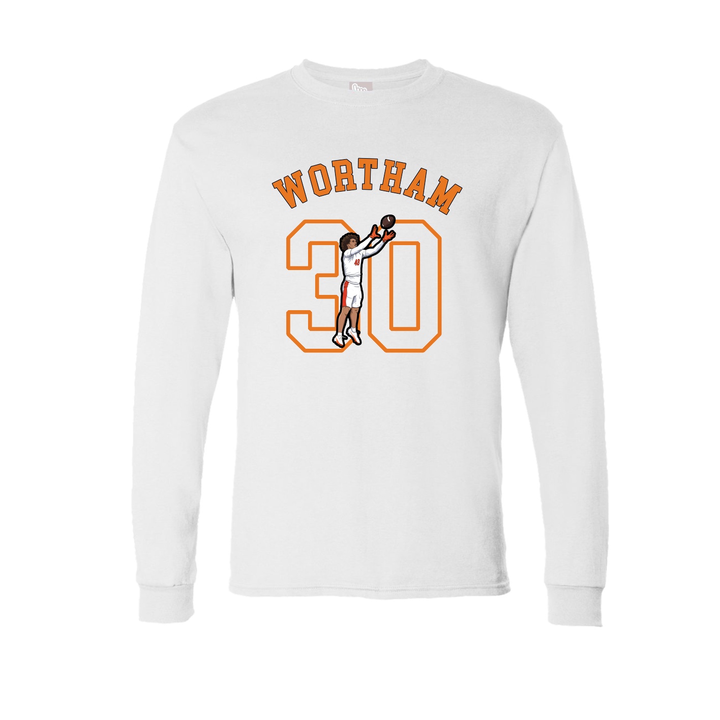 Long Sleeve Tee — Shirsey Arch in White