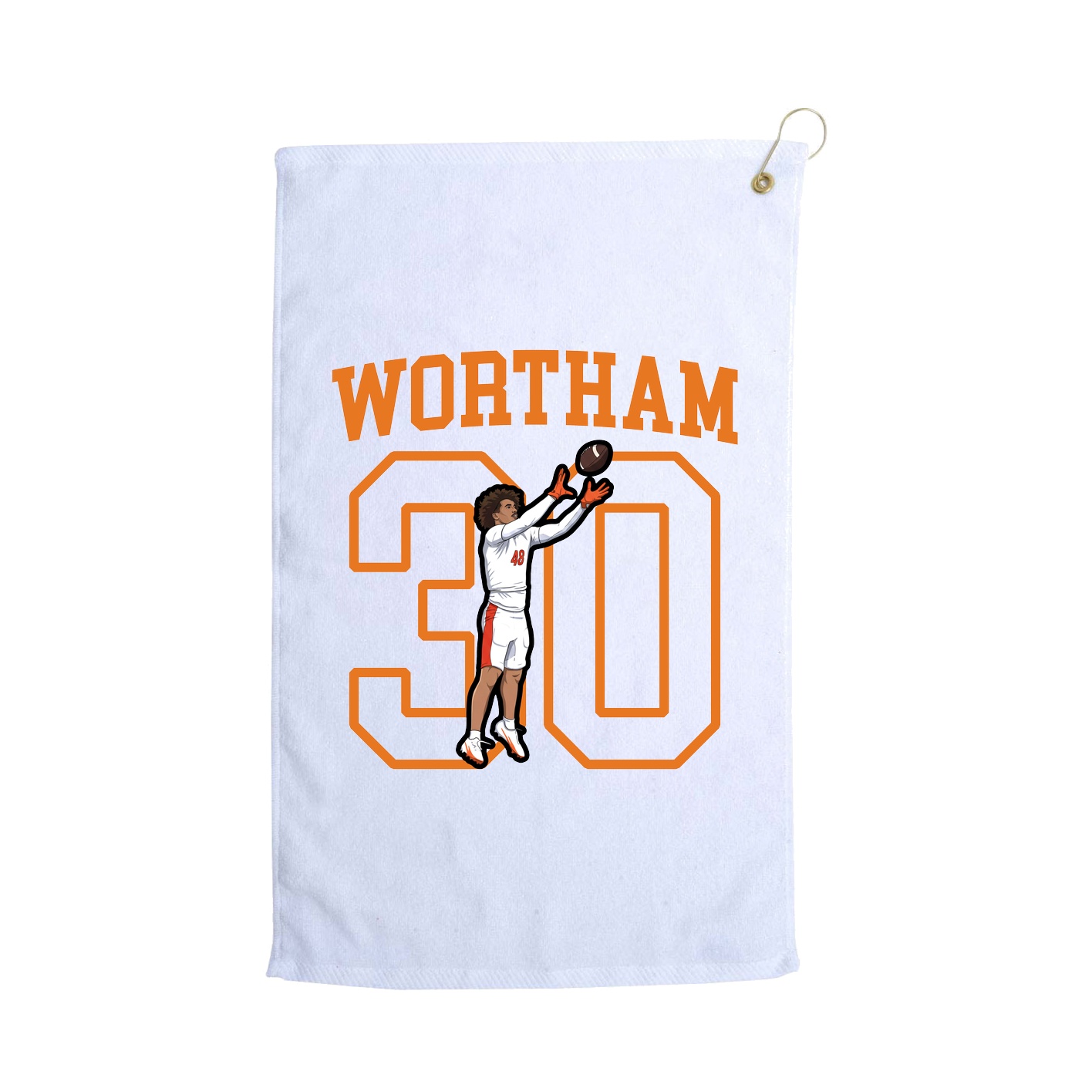 Golf Towel — Shirsey in White