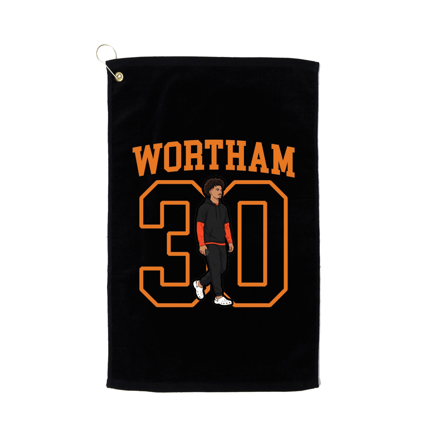 Terry Velour Golf Towel