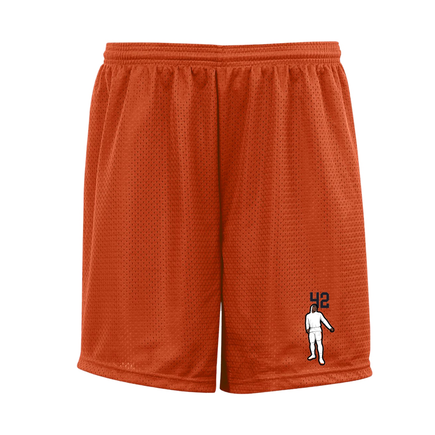 Shorts — Number Top in Orange