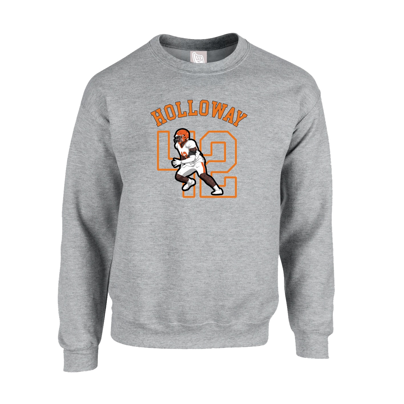 Fleece Crew — Shirsey Arch in Grey