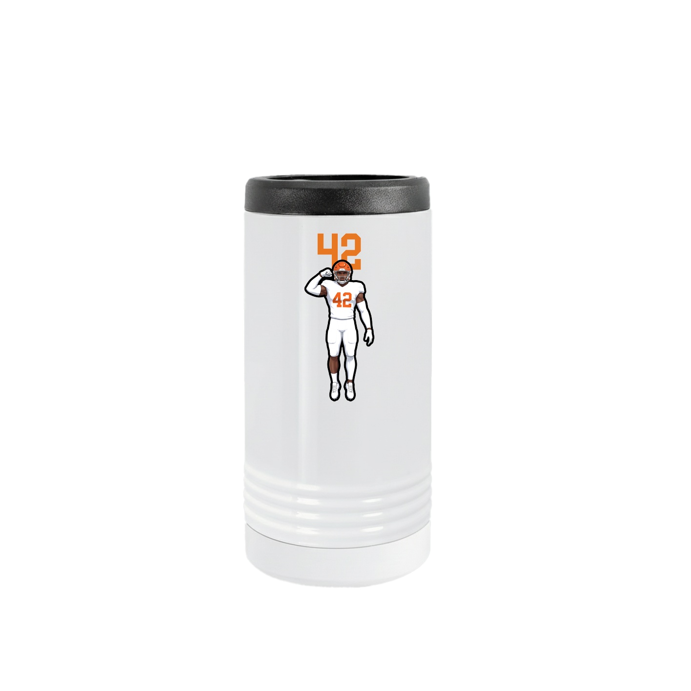 Slim Beverage Holder — Number Top in White