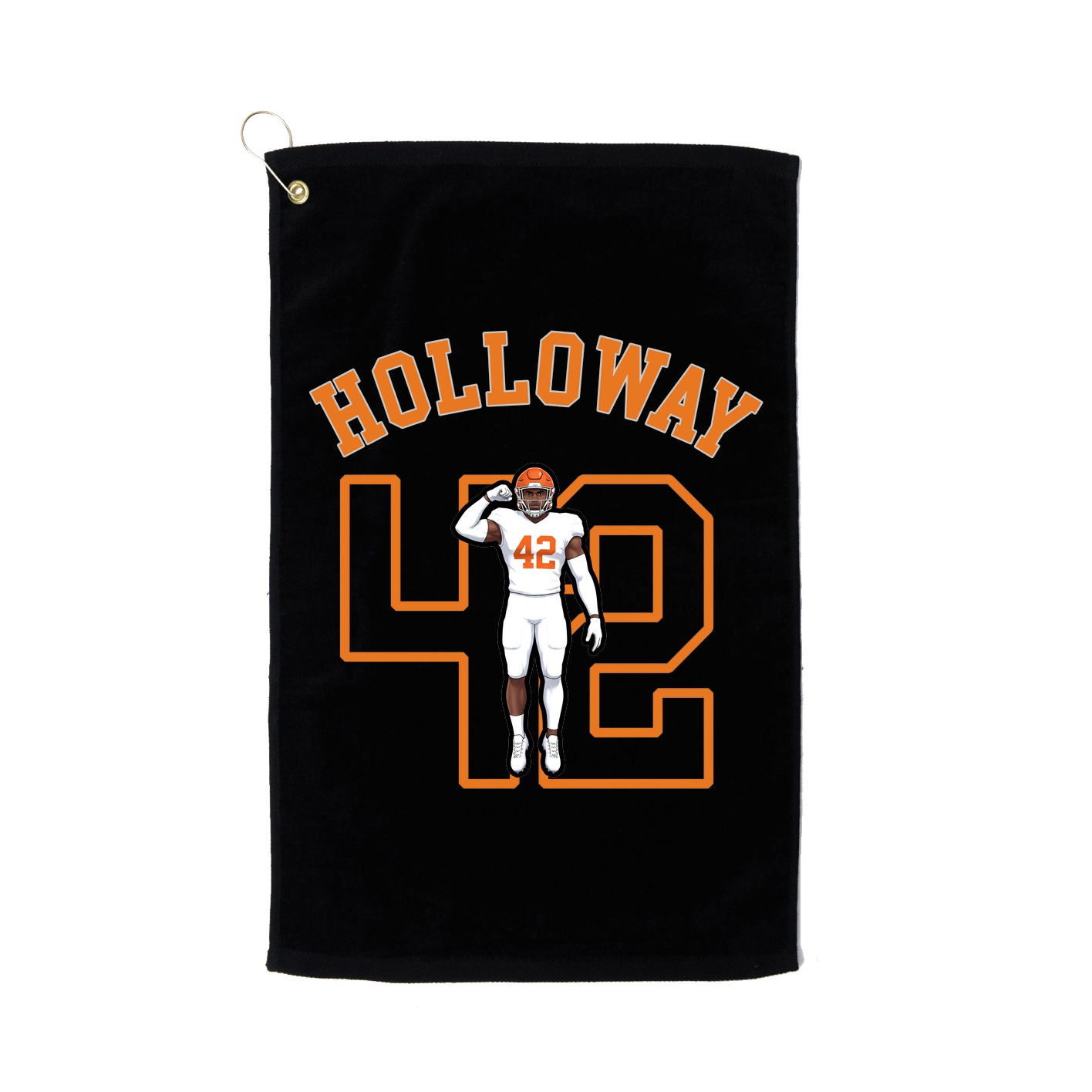 Golf Towel — Shirsey Arch in Black