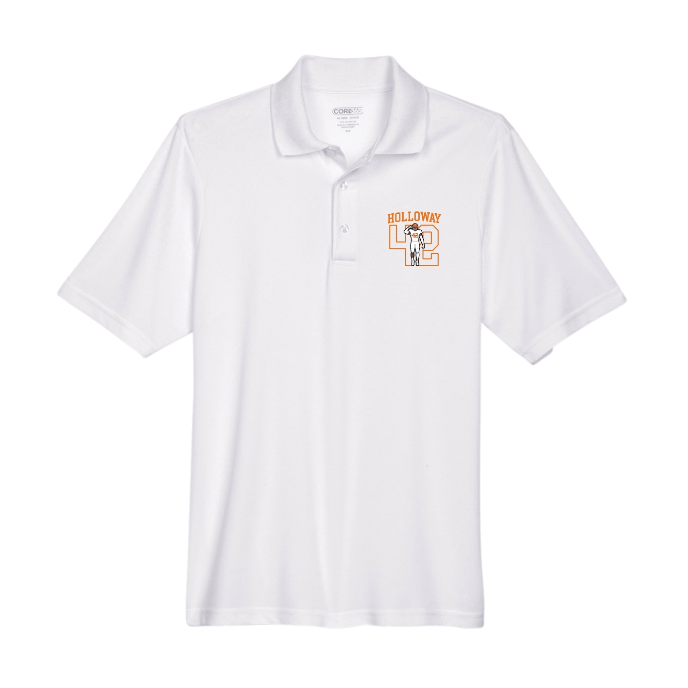 Performance Polo — Shirsey in White
