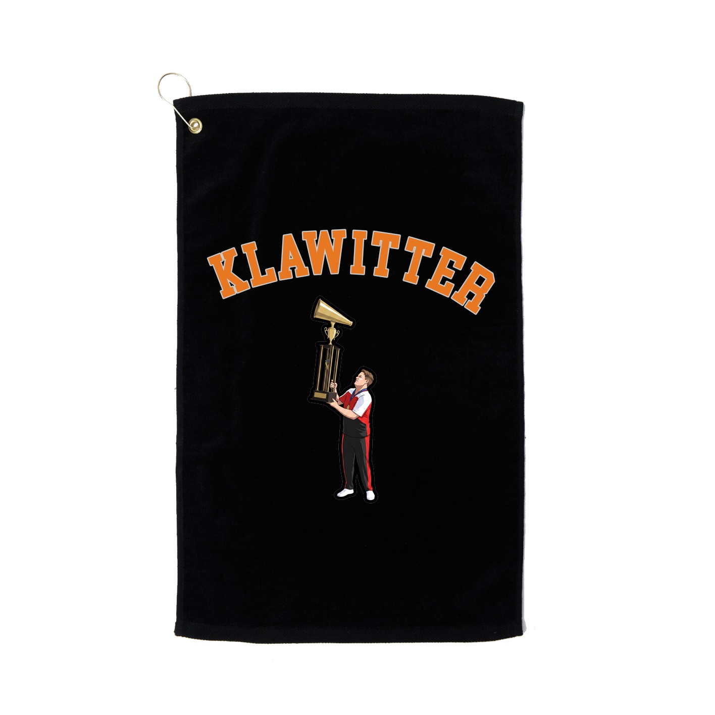 Golf Towel — Shirsey Arch in Black