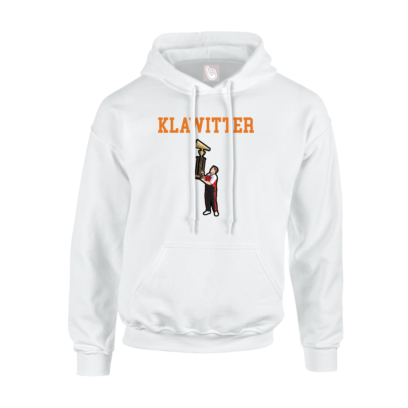 Hoodie — Shirsey in White