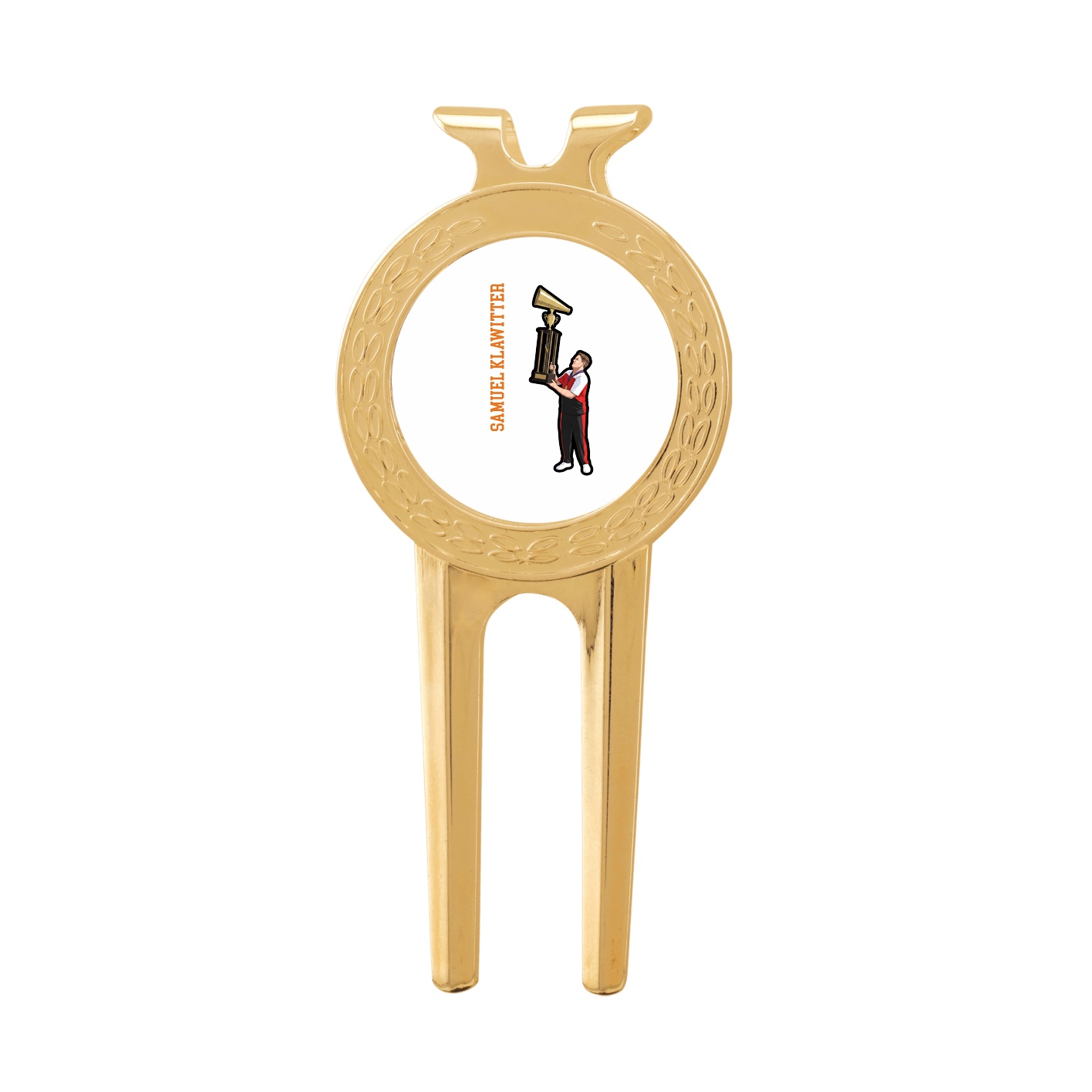 Divot Tool with Ball Marker — Name Vertical in Classic