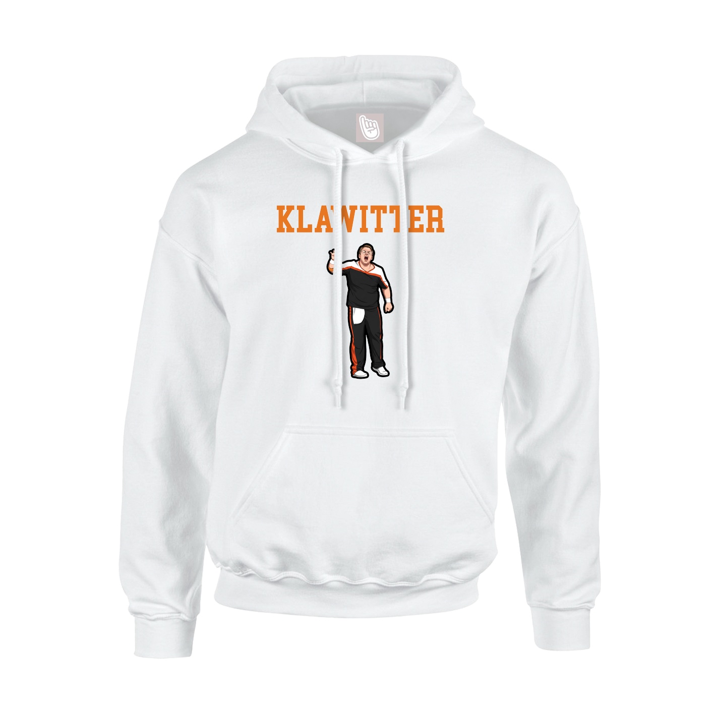 Hoodie — Shirsey in White