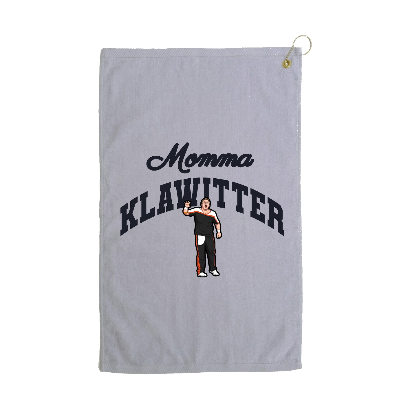 Golf Towel — Mothers Day Arch in Grey