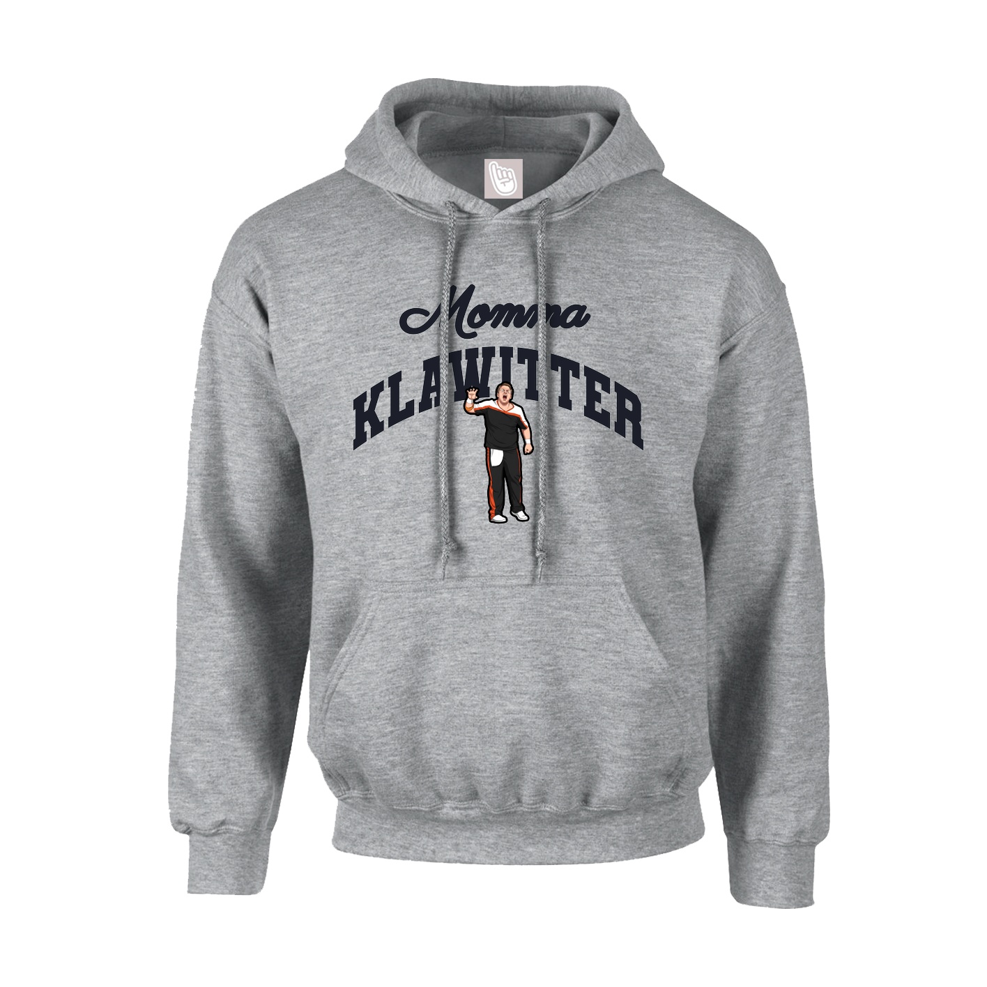 Youth Hoodie — Mothers Day Arch in Grey