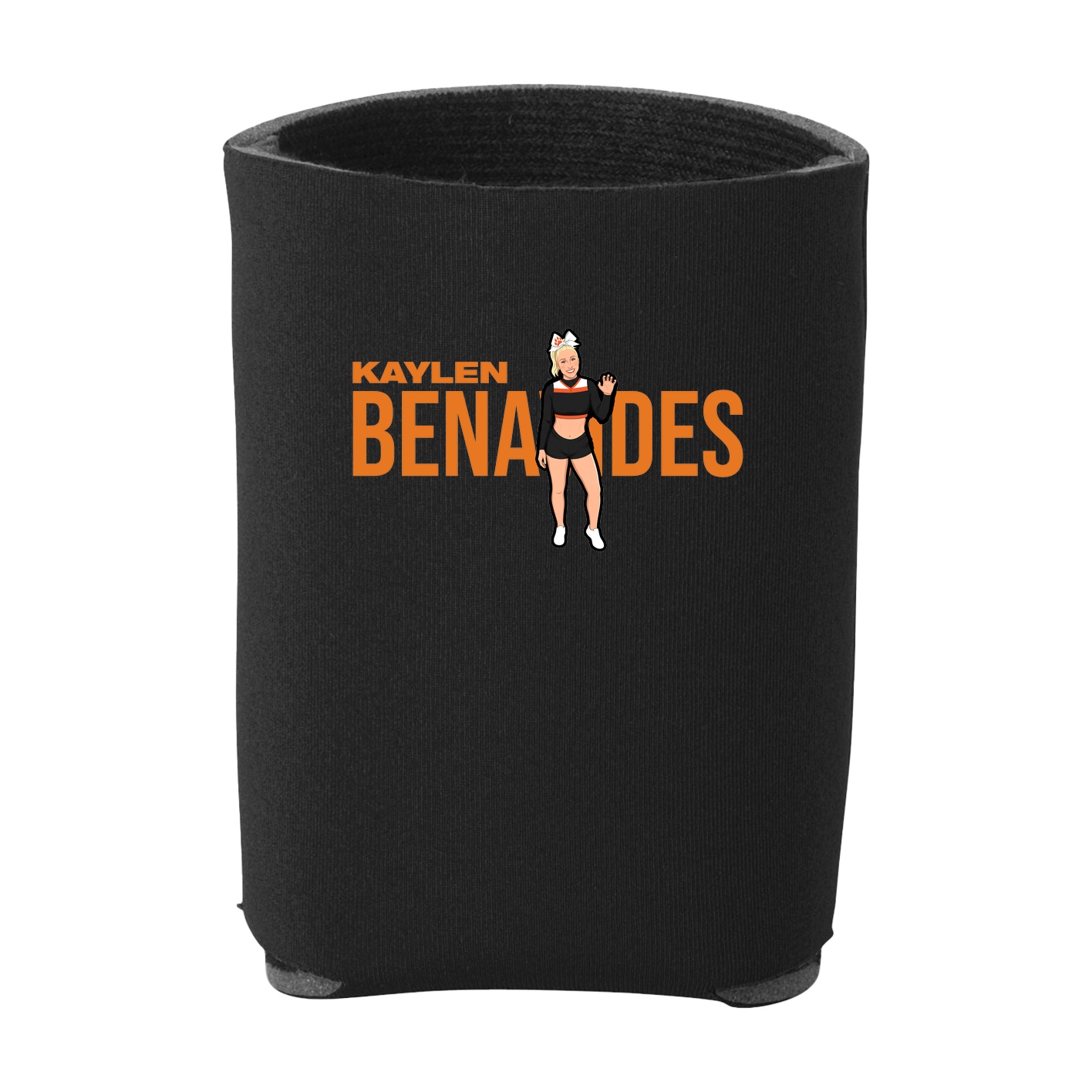 Can Holder — Player Name in Black