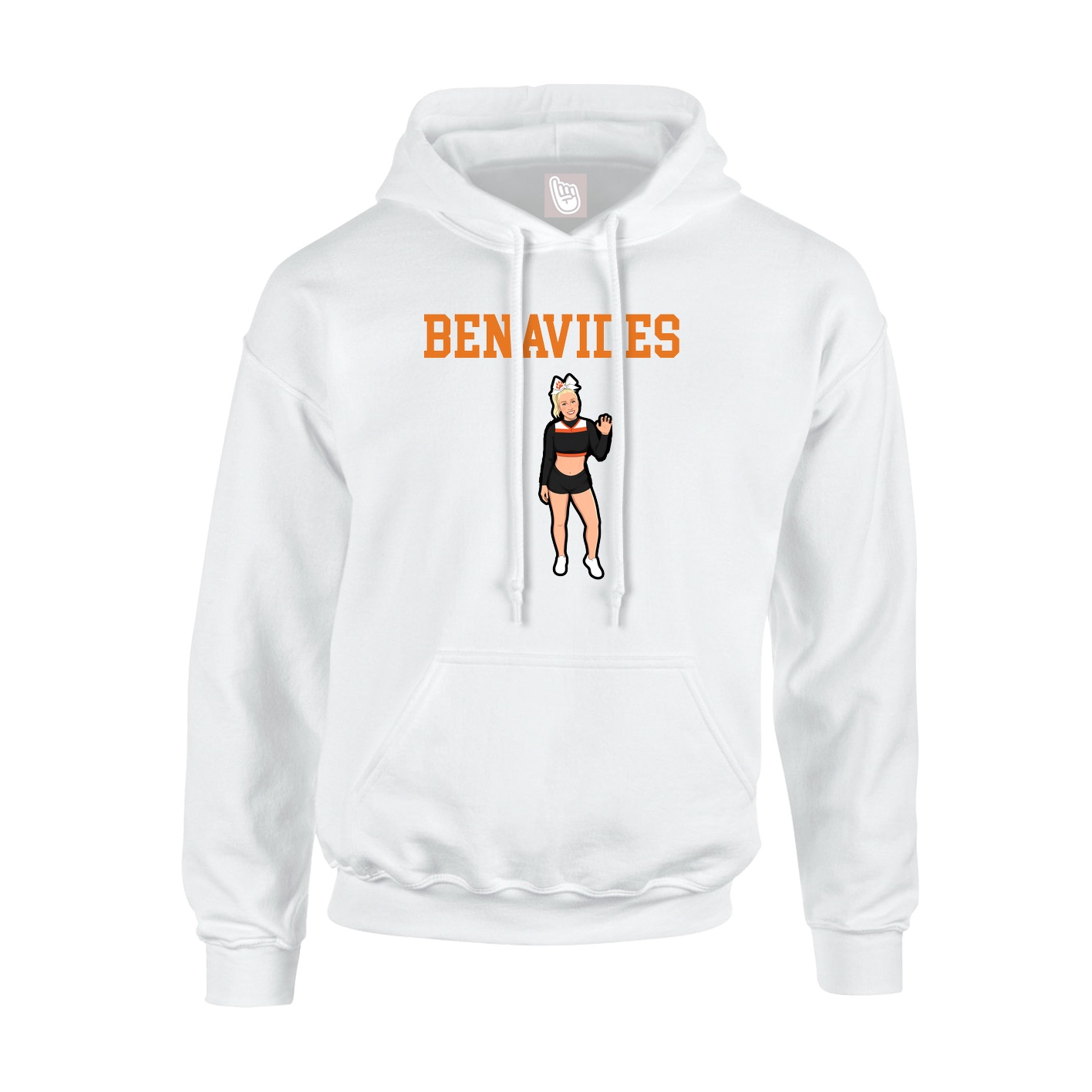 Youth Hoodie — Shirsey in White