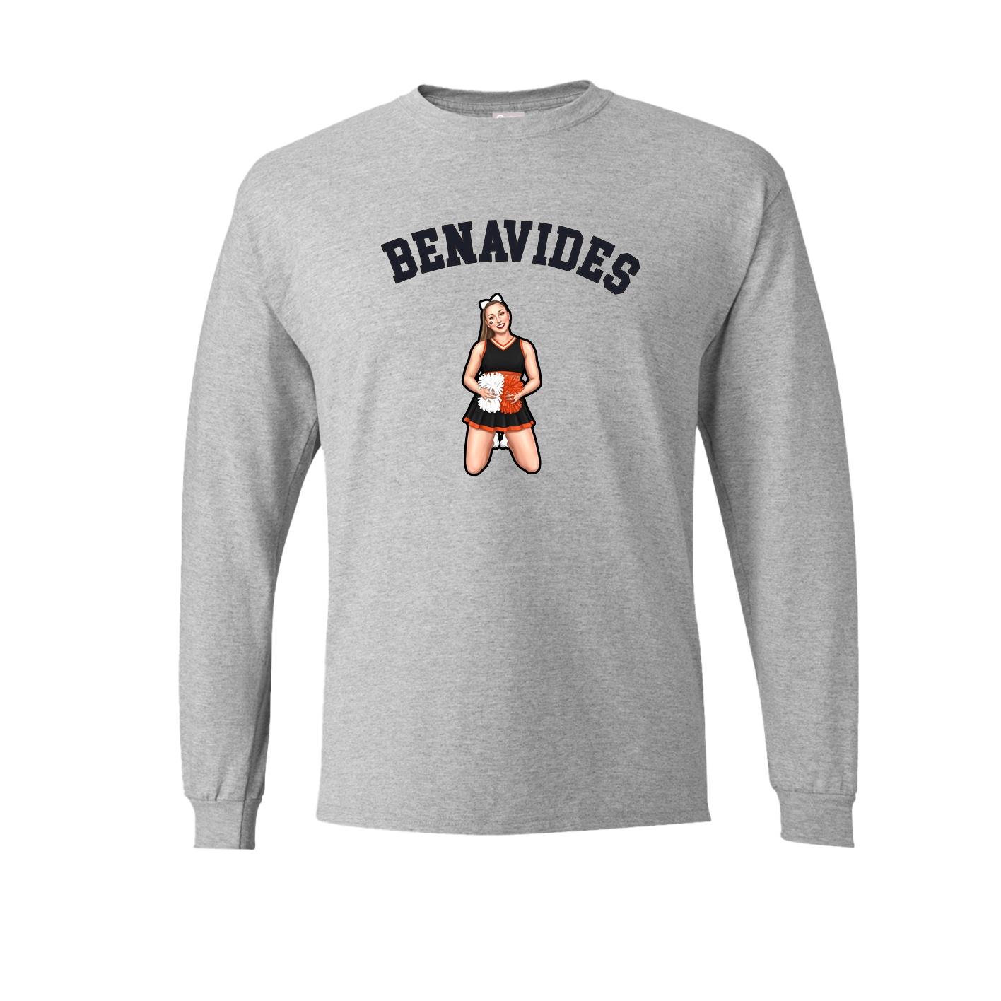 Long Sleeve Tee — Shirsey Arch in Grey