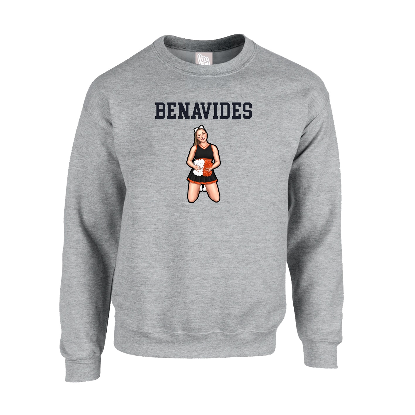 Fleece Crew — Shirsey in Grey