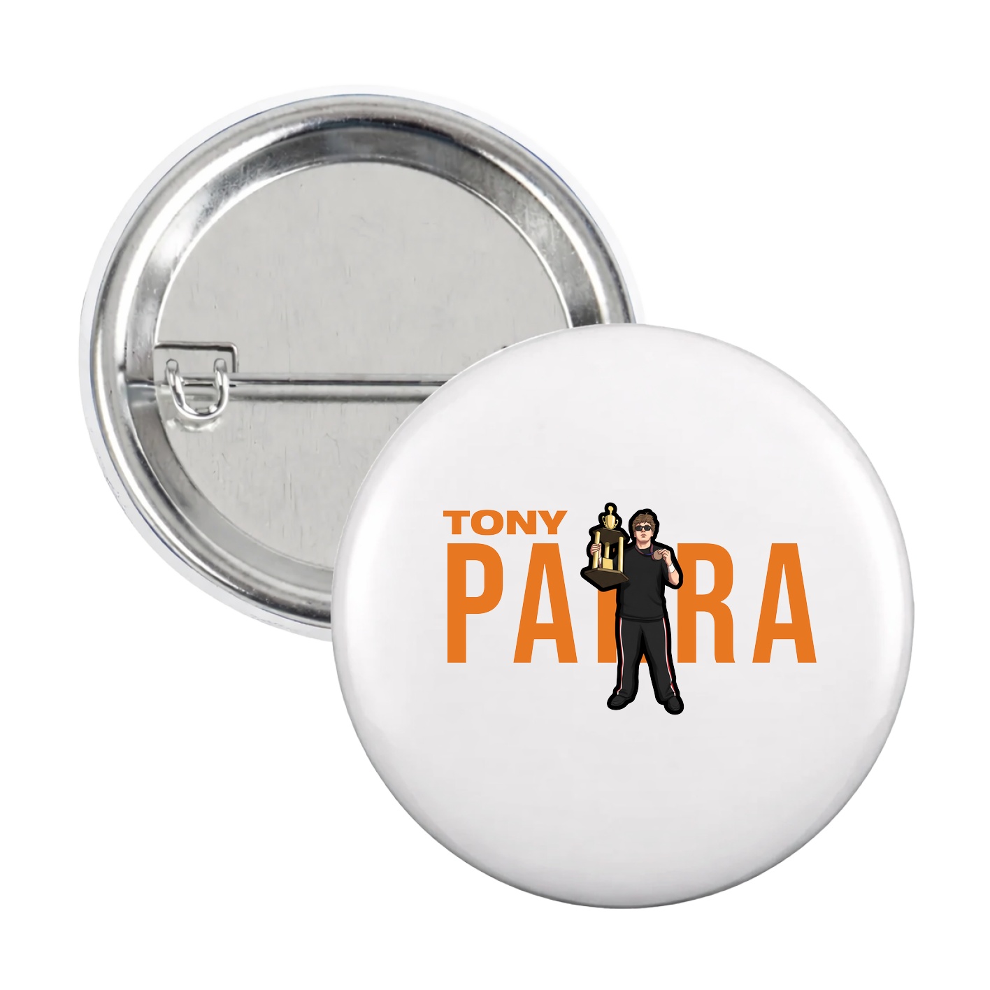 Game Day Button — Player Name in White